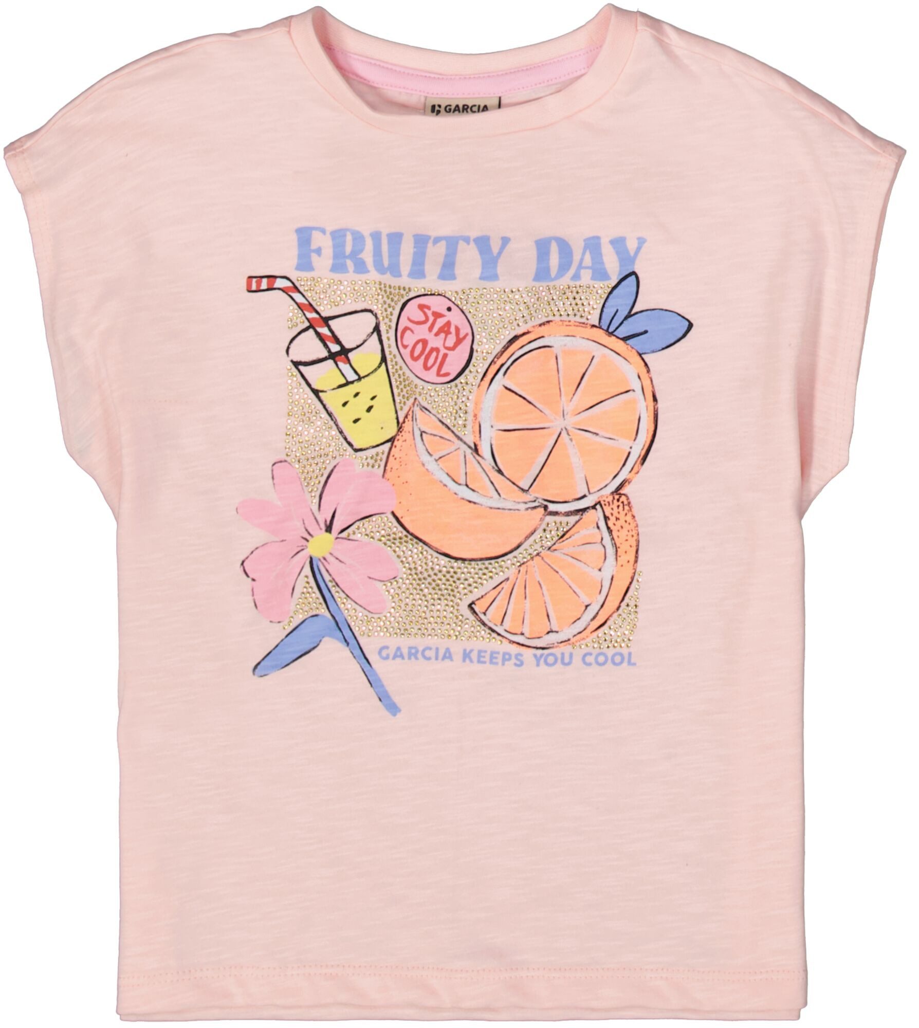 Garcia T-Shirt kurzarm Fruity Day