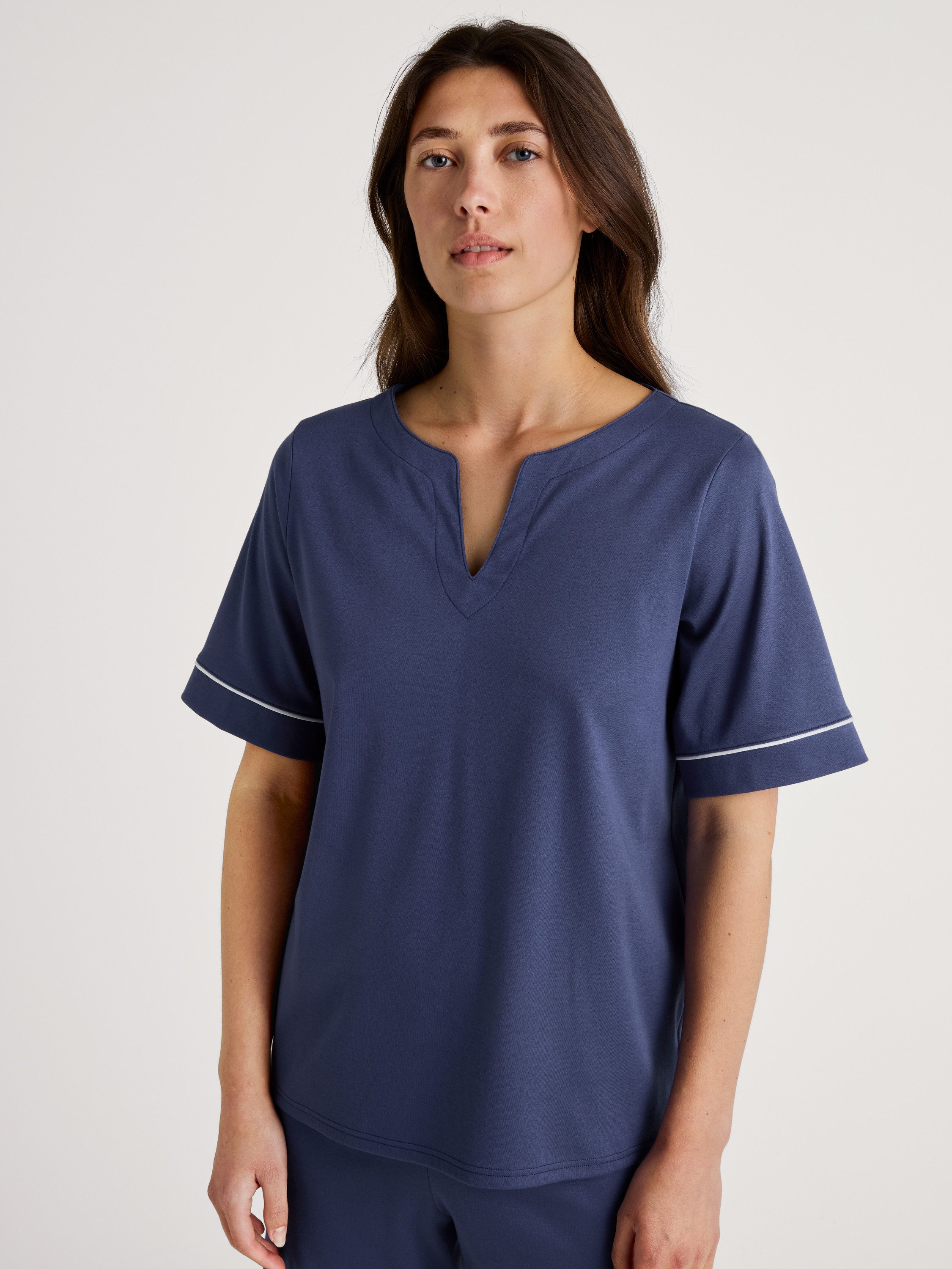 CALIDA Kurzarmshirt Favourites Magic Damen (1-tlg) aus Baumwolle