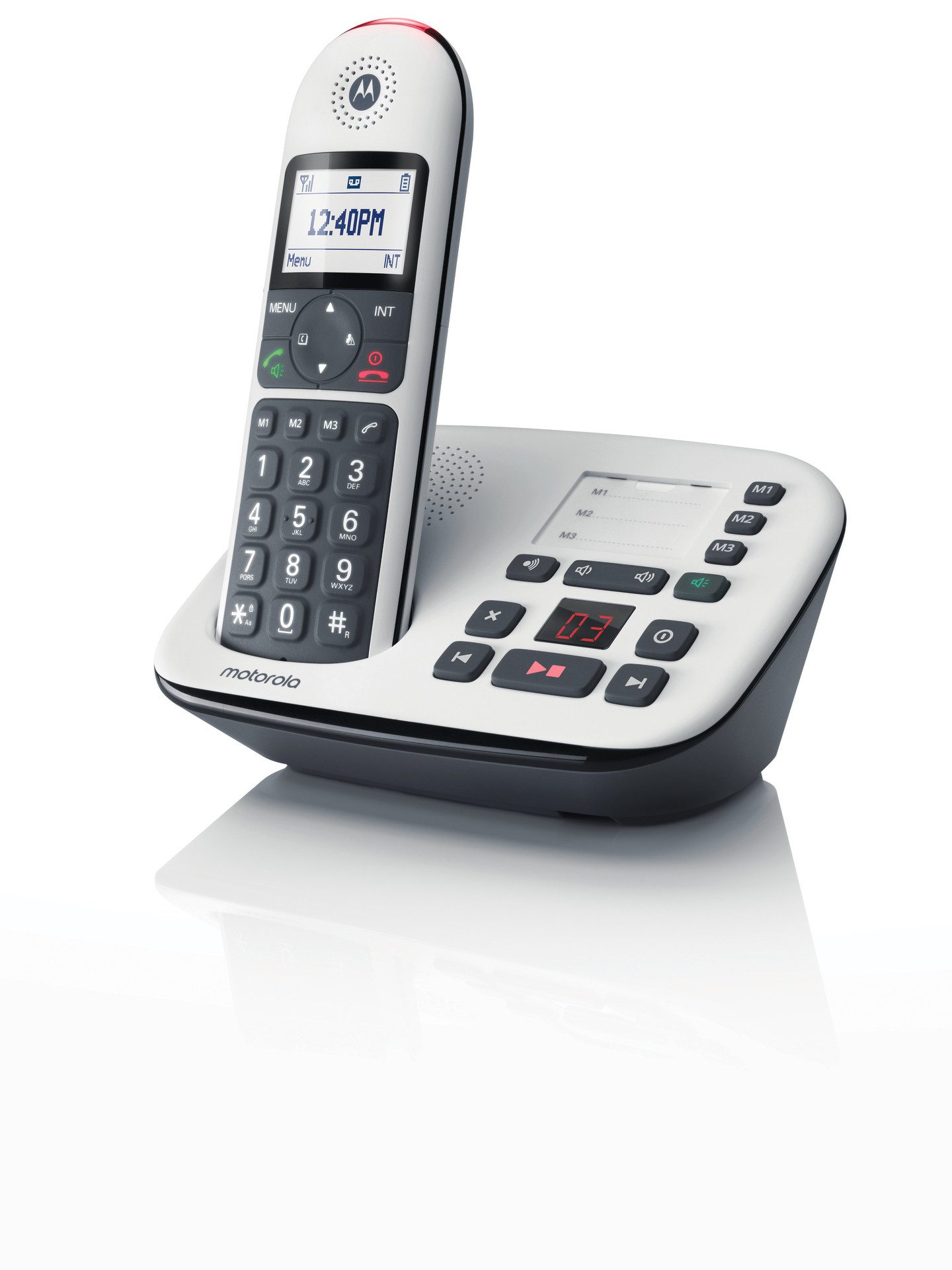 Beafon Motorola CD5011 Voice Schnurloses Mobilteil (Mobilteile: 1, Hörgerätekompatibel)