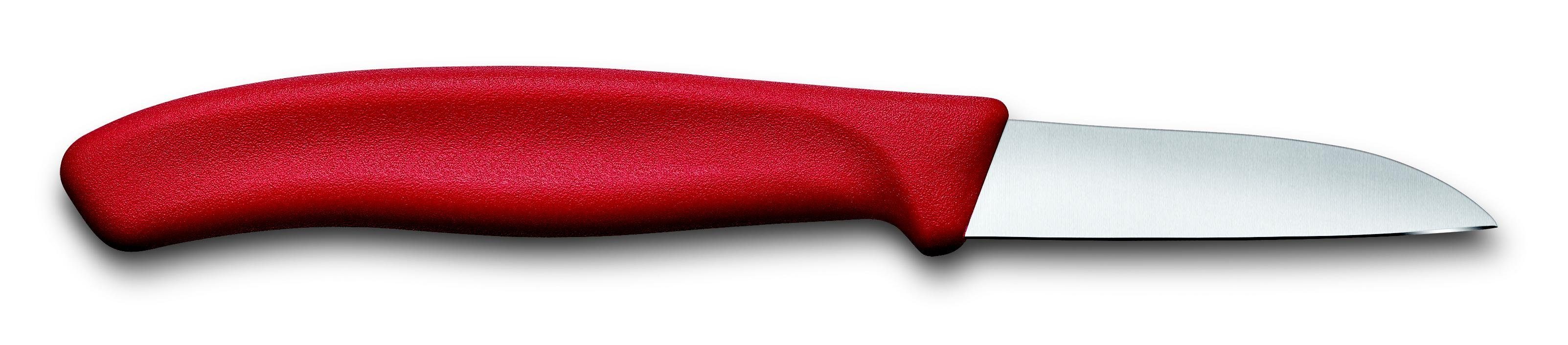 Victorinox Taschenmesser Swiss Classic Gemüsemesser, gerader Schnitt, 6cm, rot
