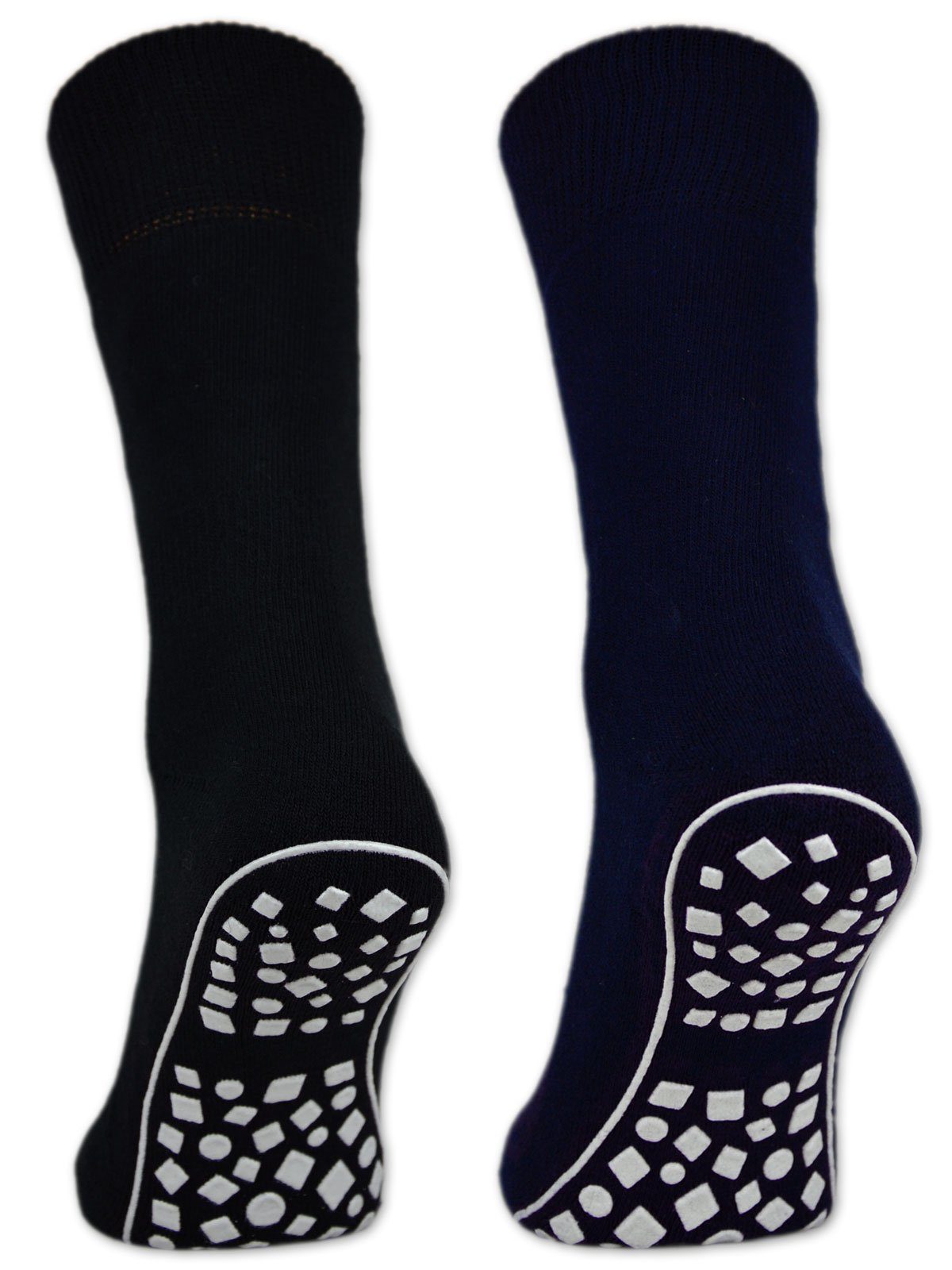 sockenkauf24 ABS-Socken »2, 4, 6 Paar Damen & Herren Anti Rutsch Socken  Baumwolle Stoppersocken Noppensocken 21395« (Schwarz, Blau, Grau, 2-Paar,  35-38) online kaufen | OTTO