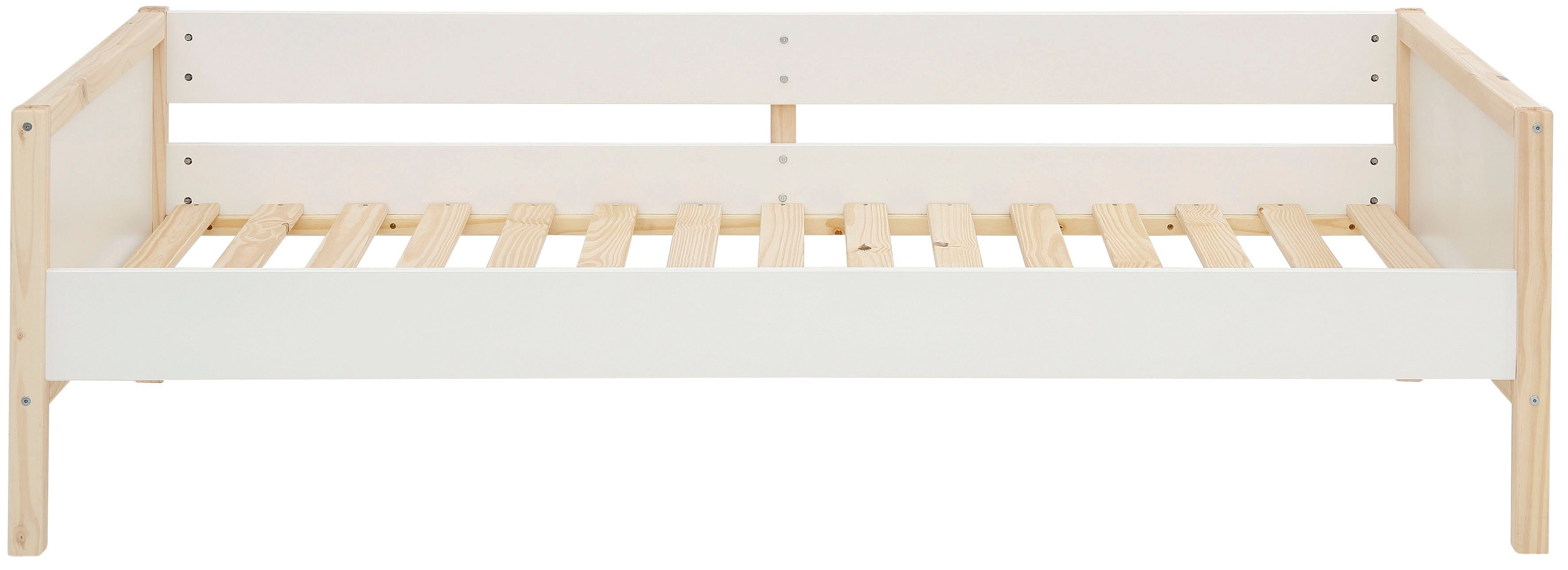 OTTO home Daybett Janne, Kiefernholz, in verschiedenen Farbvarianten, Liegefläche 90x200 cm