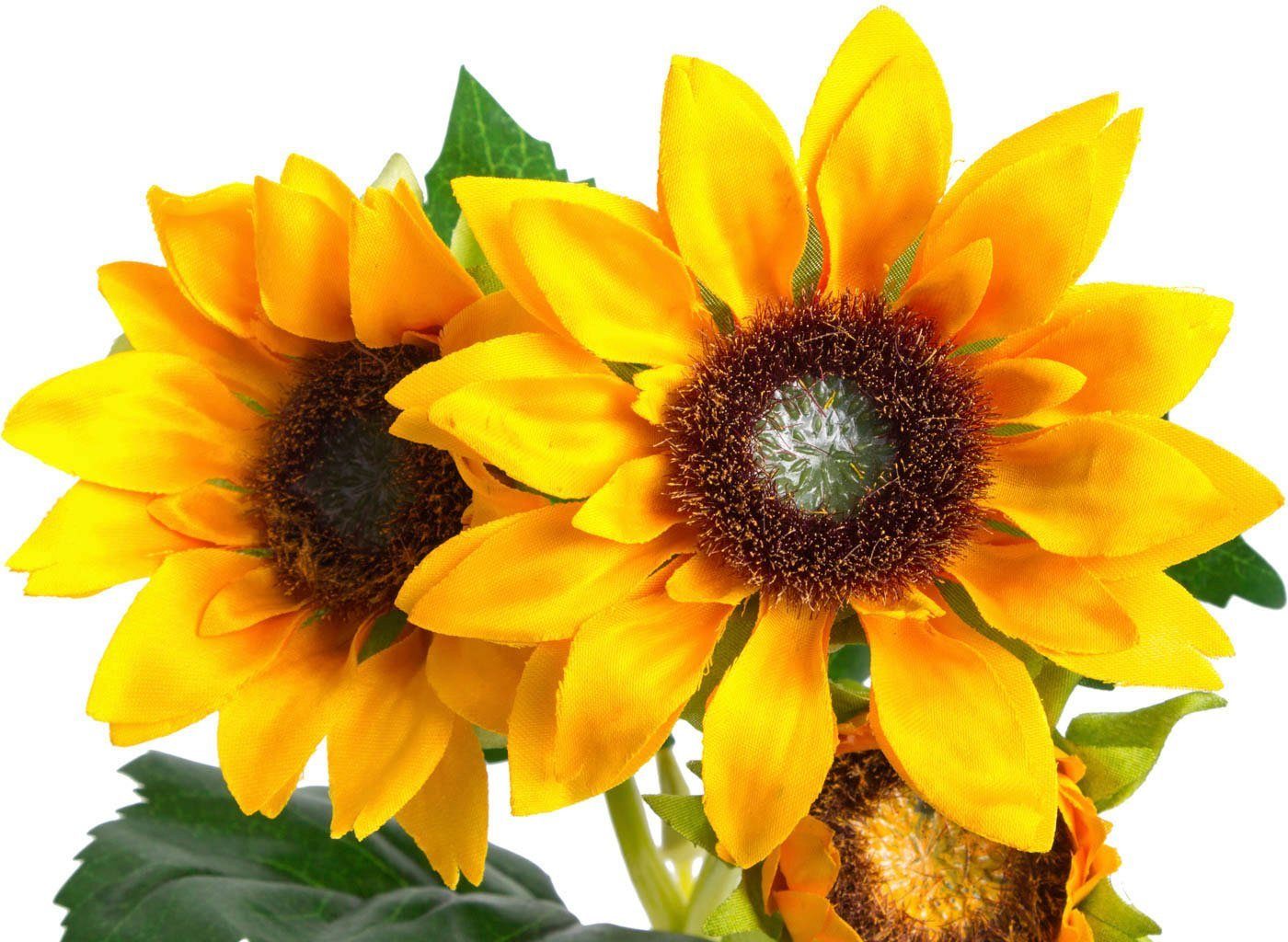 38 Sonnenblume, Botanic-Haus, Sonnenblume Kunstblume Höhe cm