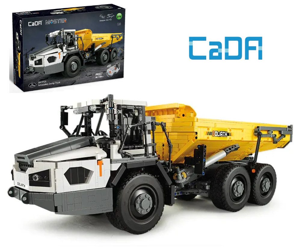 CaDA C61054W Muldenkipper Konstruktions-Spielset, (3067 St)