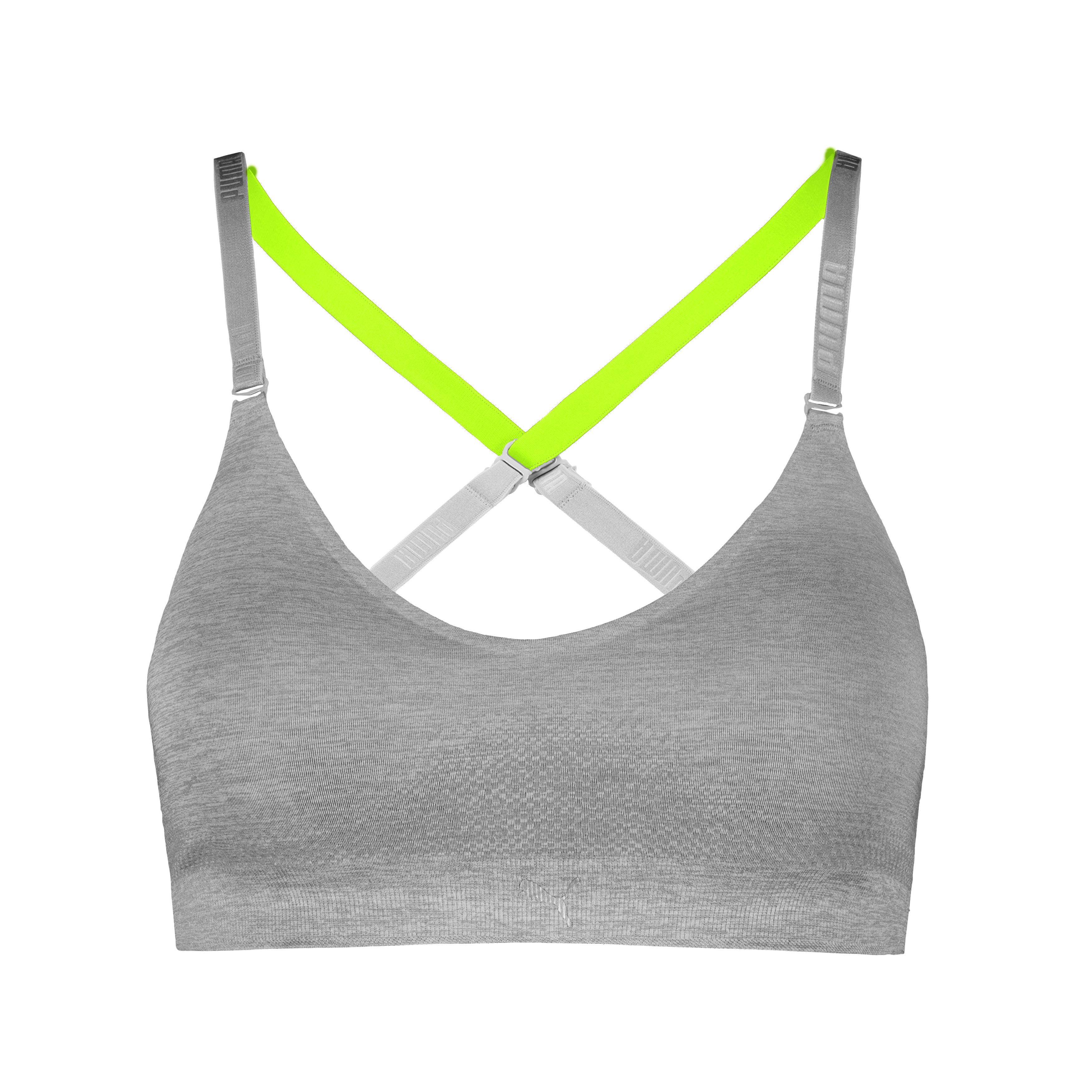 PUMA Sport-Bustier PUMA WOMEN 3D KNIT SPORT TRIANGLE TOP wendbare und verstellbare Träger für einen personalisierten Look