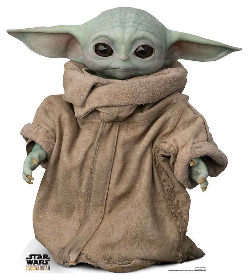 empireposter Dekofigur Star Wars - The Mandalorian - Baby Yoda 2 - Pappaufsteller in Lebensgrösse 79x89 cm