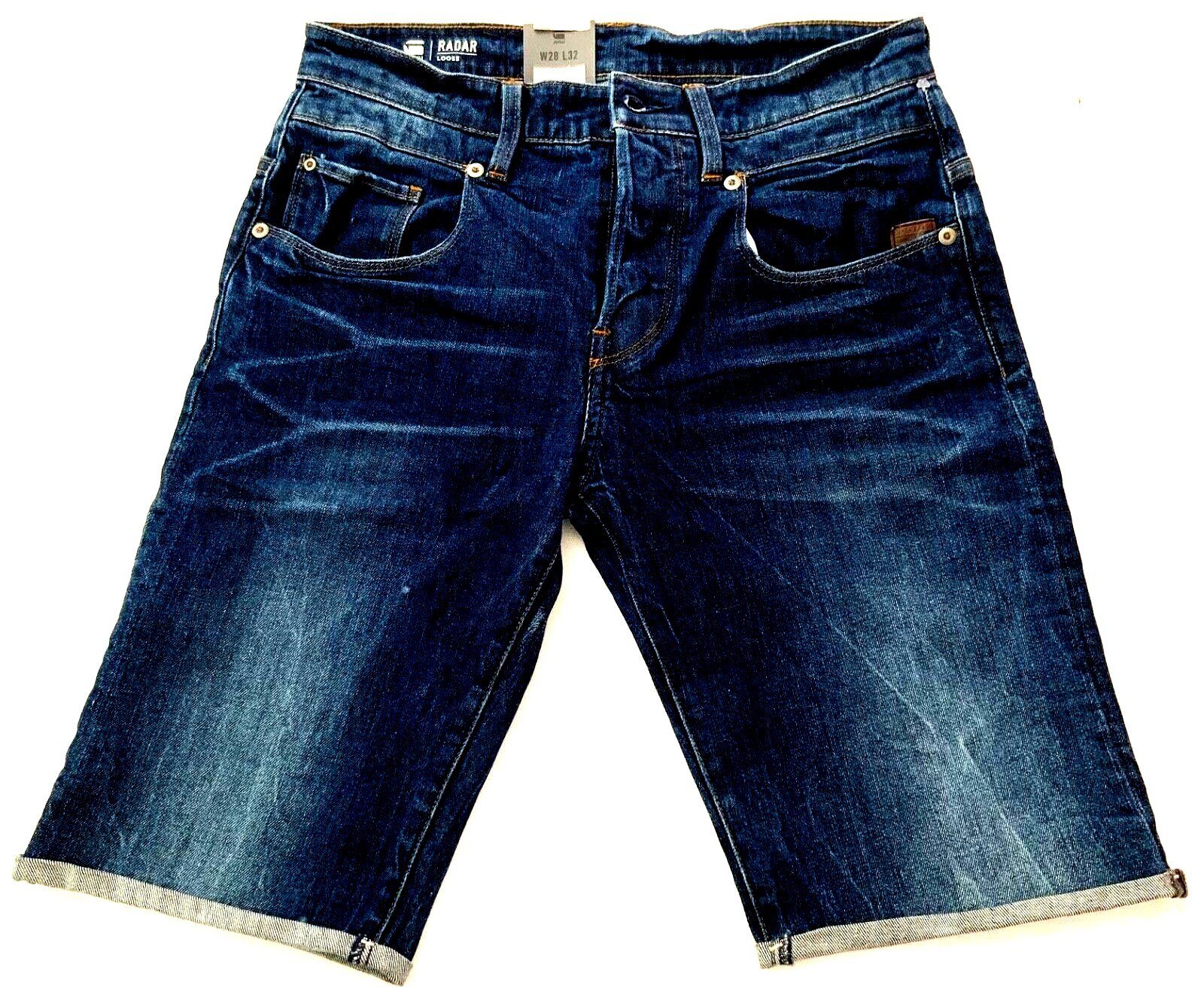 G-Star RAW Jeansshorts G-Star Herren Jean Shorts, G-Star Raw Radar Loose Jeans Short