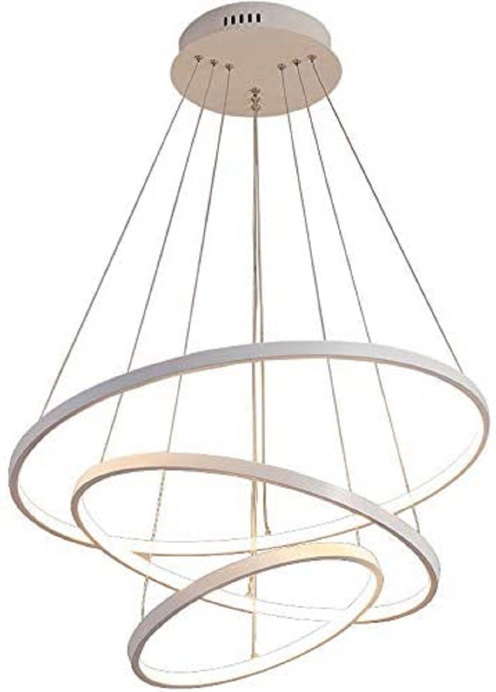 Euroton LED Pendelleuchte LED Pendelleuchte 2130 LED Hängelampe mit Fernbedienung, LED fest integriert, kalt - warm, 7000 k - 3000 k stufenlos einstellbar – Bild 5 von 5