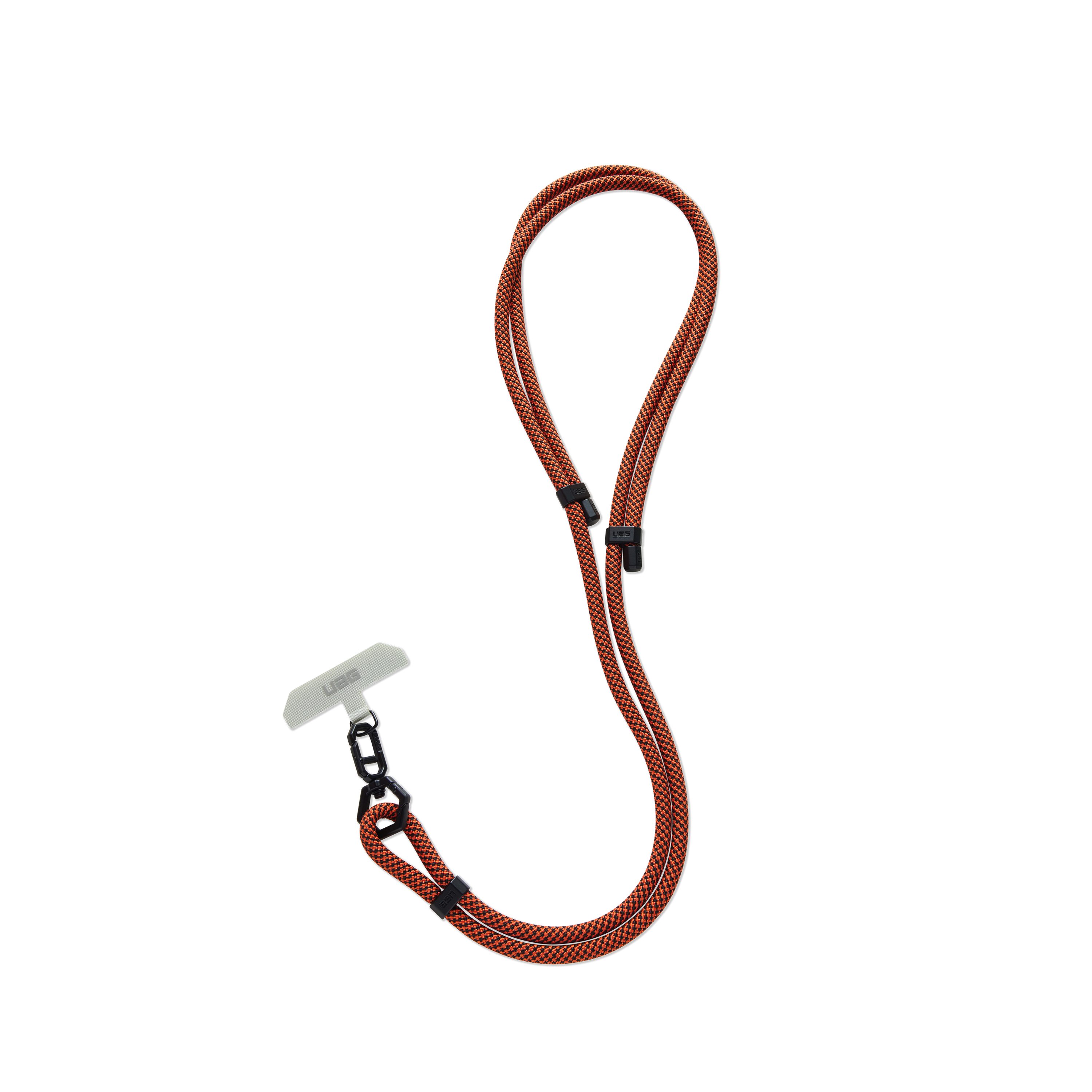 Urban Armor Gear Handykette Cross-Body Lanyard, Einstellbare Länge bis 1,6m, Drehbarer Karabinerhaken, 7mm Durchmesser