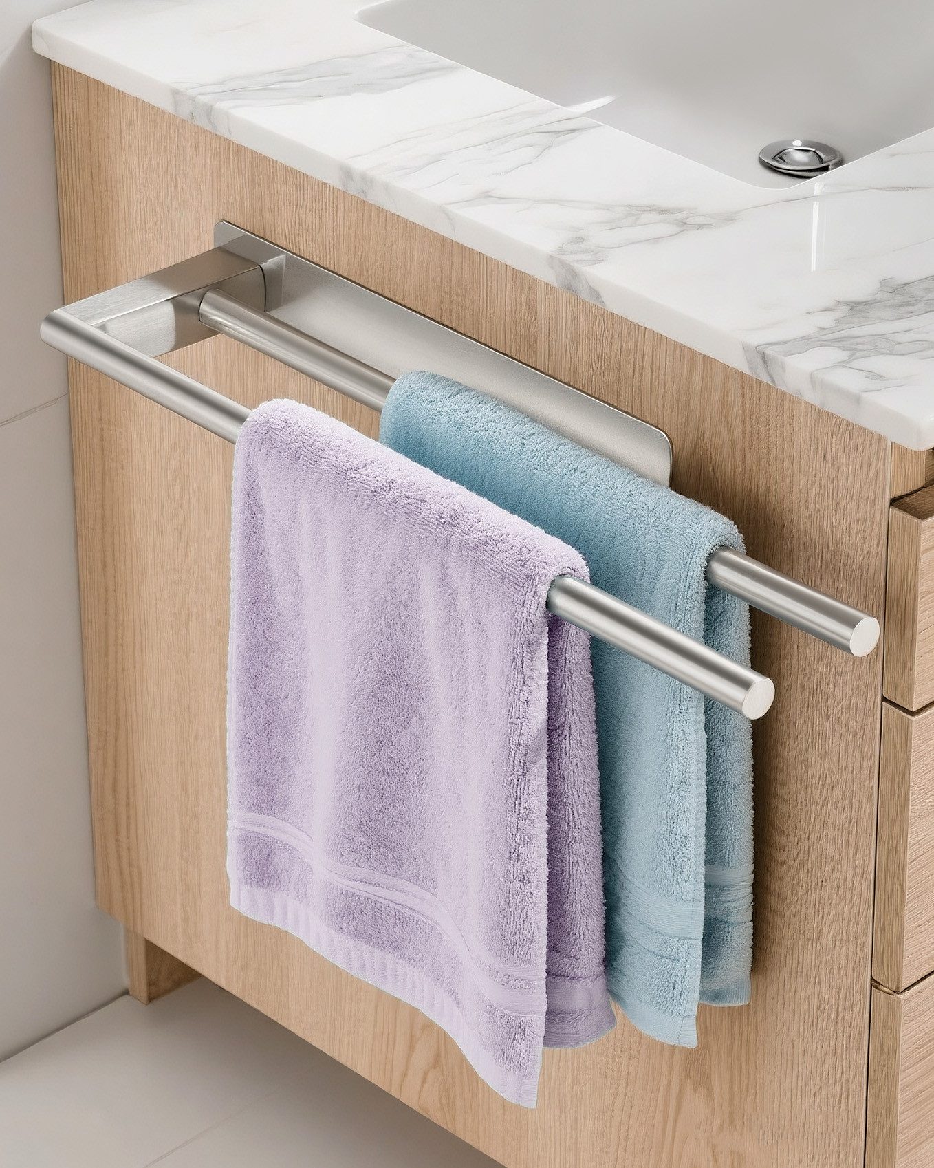 Ribelli Handtuchhalter Handtuchhalter Ohne Bohren für Badezimmer Küche, Dop günstig online kaufen