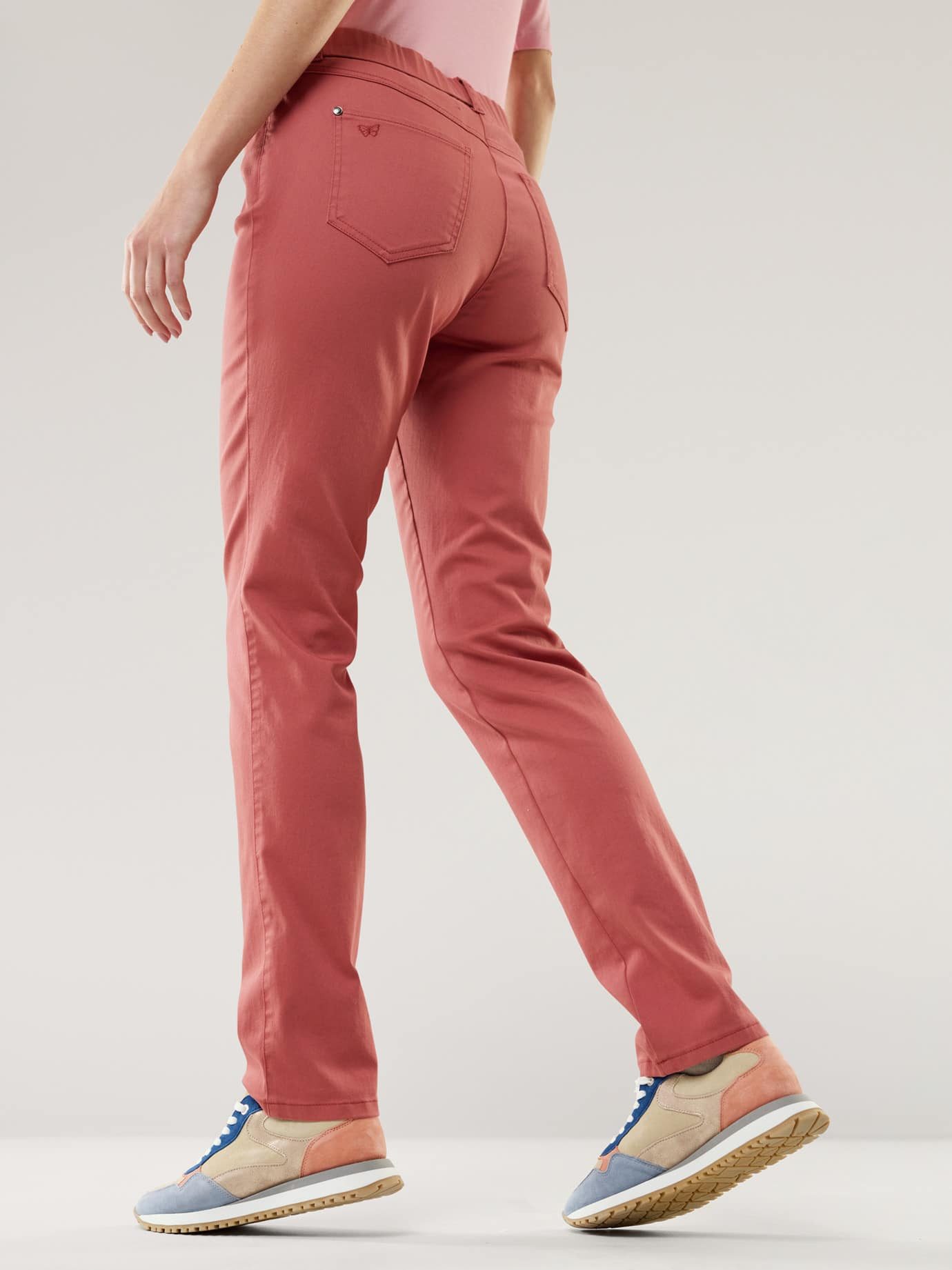 Walbusch Thermohose Damen Thermo-Extraglatt Baumwollhose Regular Fit