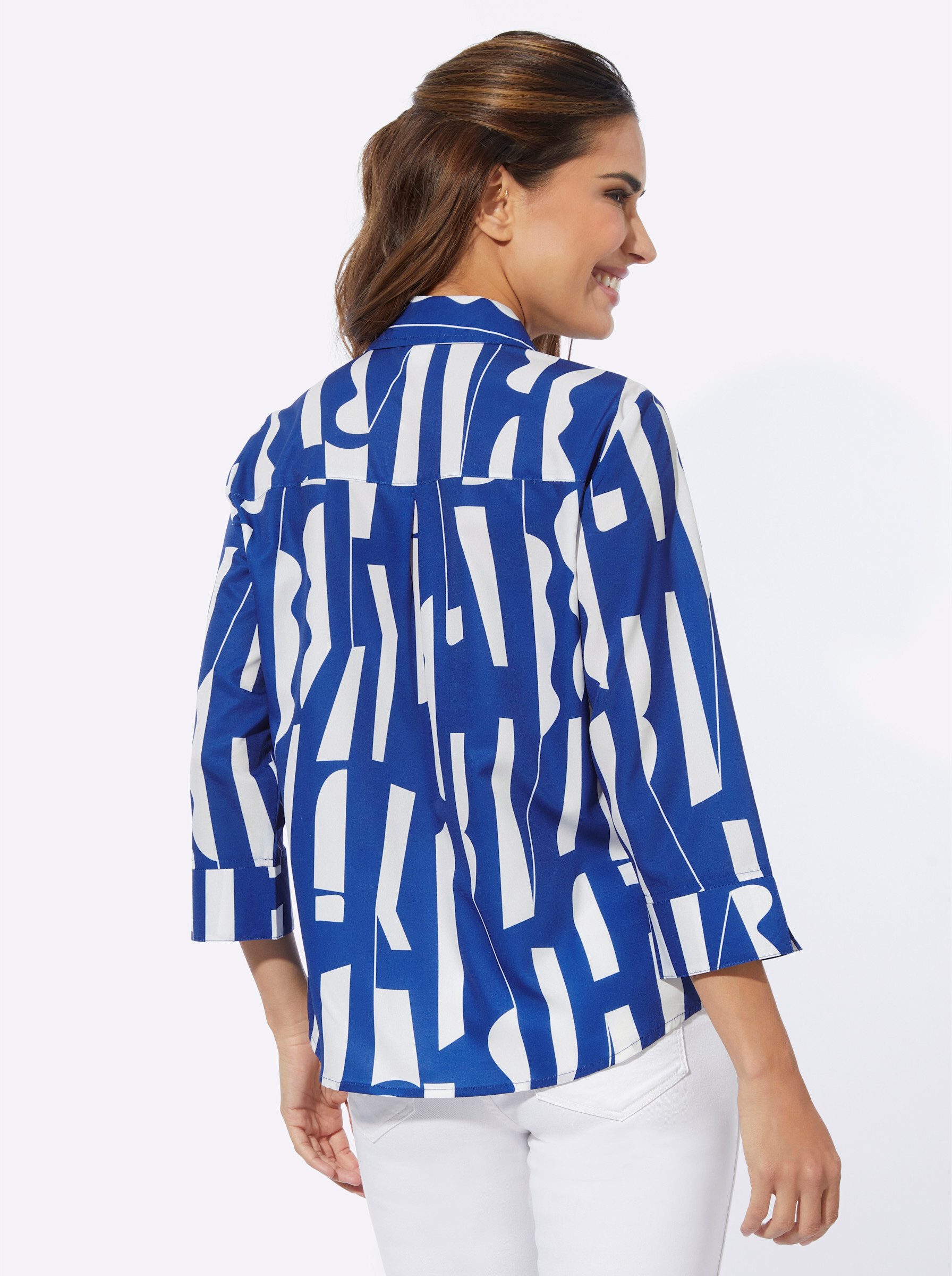 Sieh an! Klassische Bluse Hemdbluse günstig online kaufen