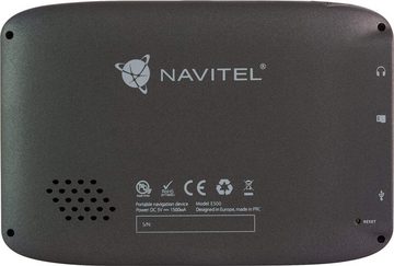 NAVITEL E500 Navigationssystem 5 Zoll GPS mit Europa Karte vorinstalliert Navigationsgerät (Europa (47 Länder), Navitel Navigator, umfangreiche Datenbank von Interessenpunkten (POI)