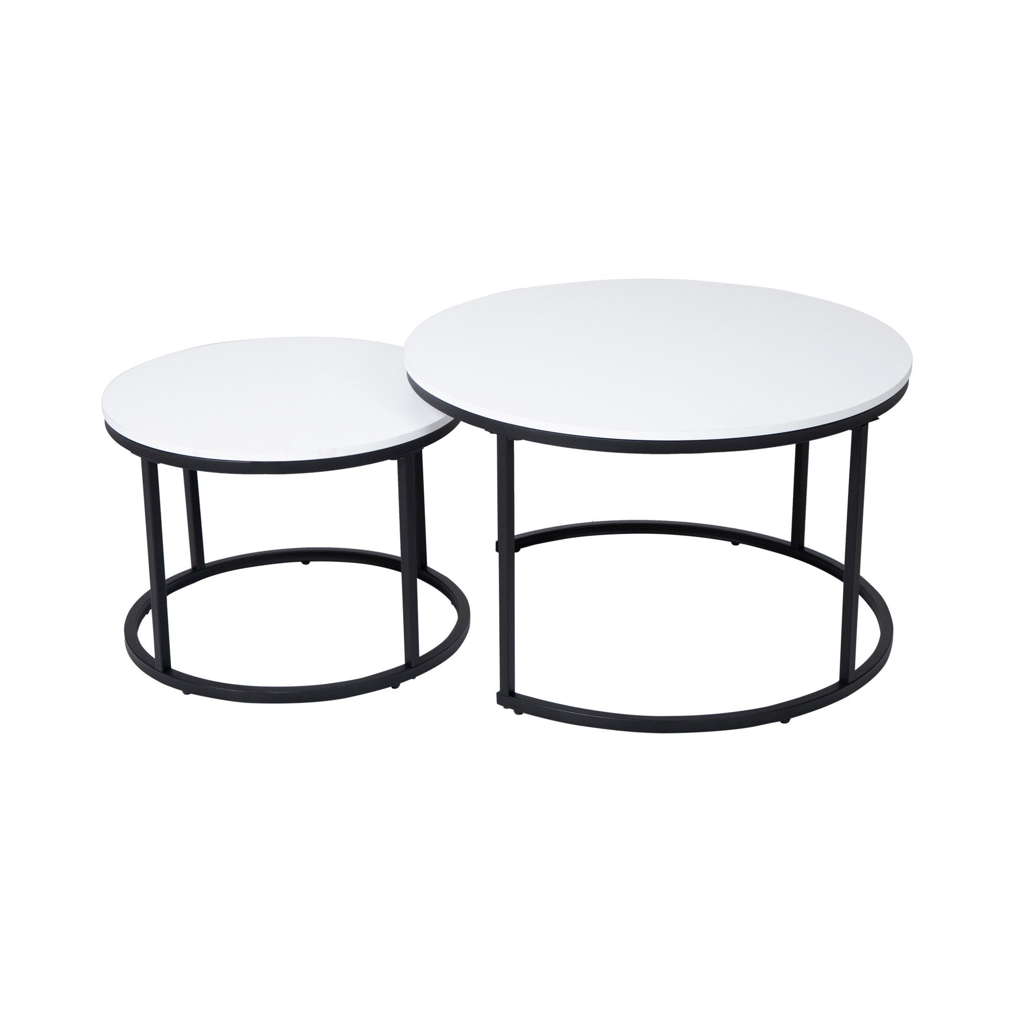Home Collective Couchtisch 2er Set Beistelltisch Wohnzimmertisch modern run günstig online kaufen