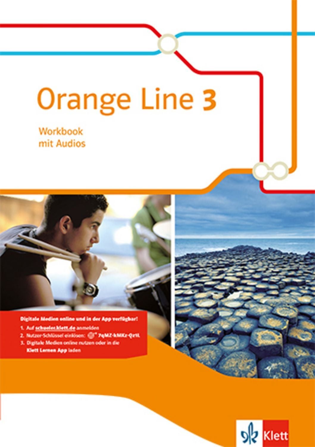 Orange Line 3. Workbook mit Audios Klasse 7 / diverse