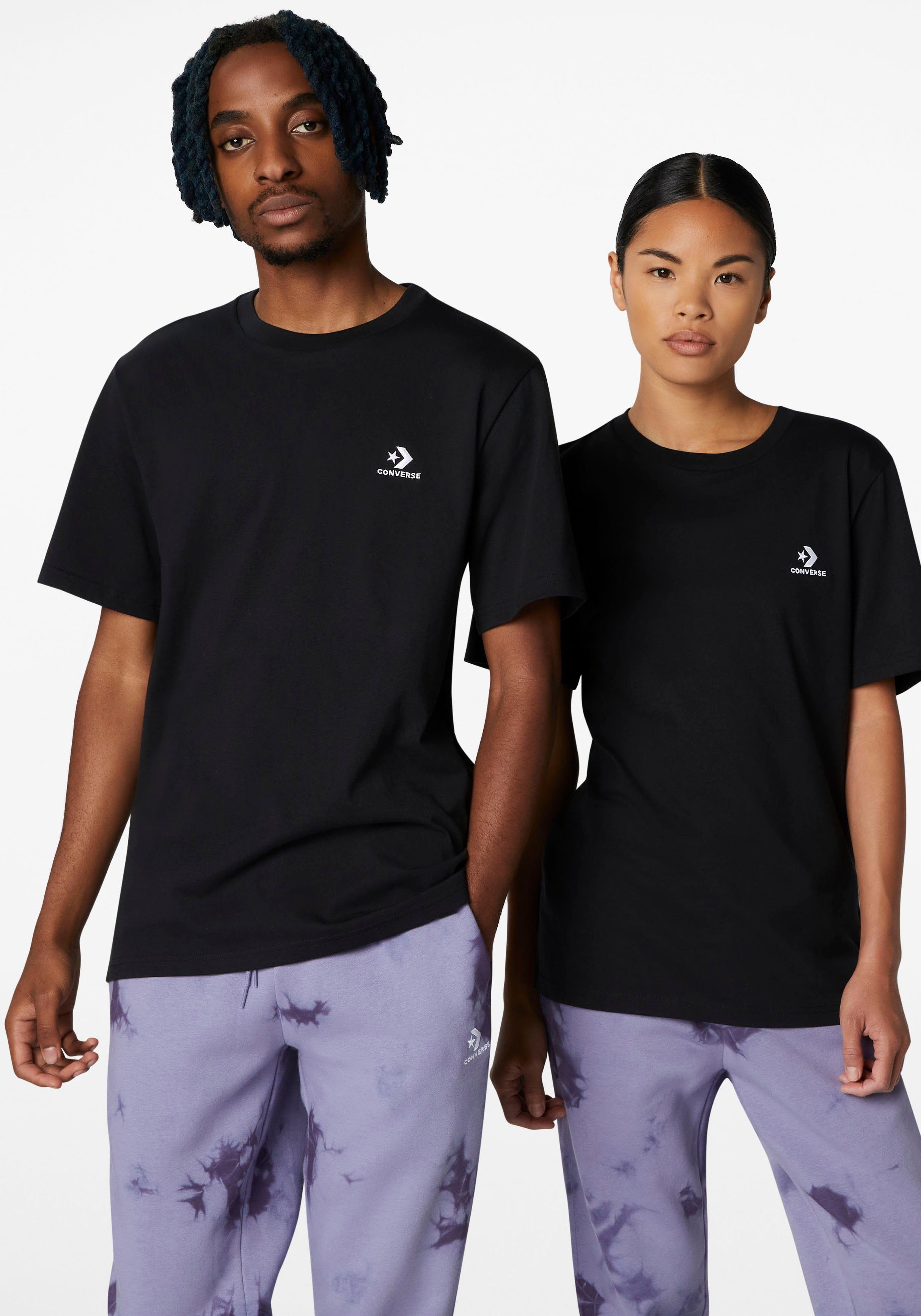 Converse T-Shirt GO-TO EMBROIDERED STAR CHEVRON günstig online kaufen