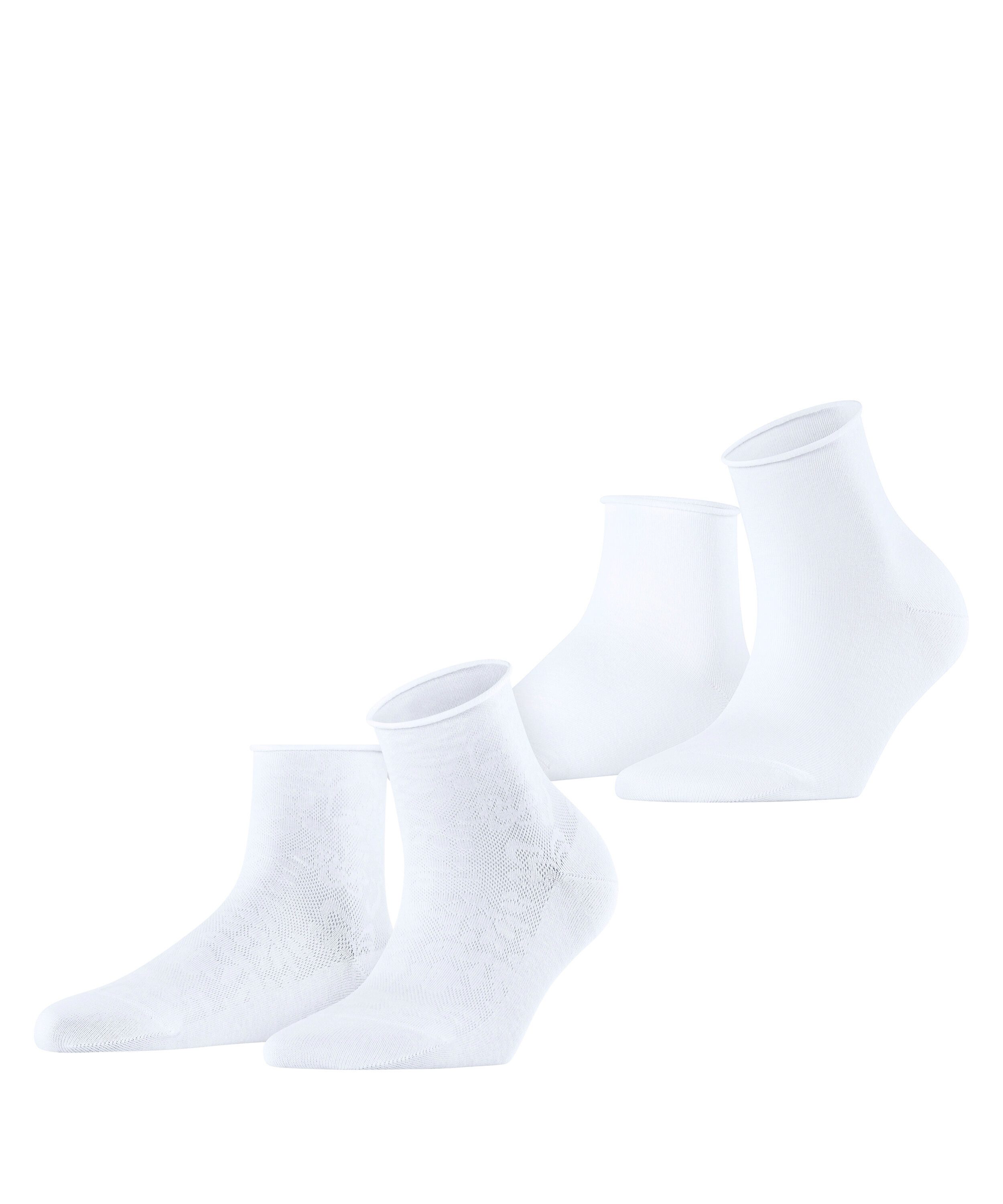 Kurzsocken Lacy Flowers 2-Pack Kurzsocken
