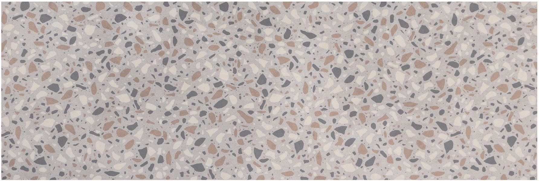 Primaflor-Ideen in Textil Vinyl-Läufer Küchenläufer TERRAZZO, Made in Belgium, rechteckig, Höhe: 2,5 mm, Küchenläufer aus Vinyl, abwischbar, Küche