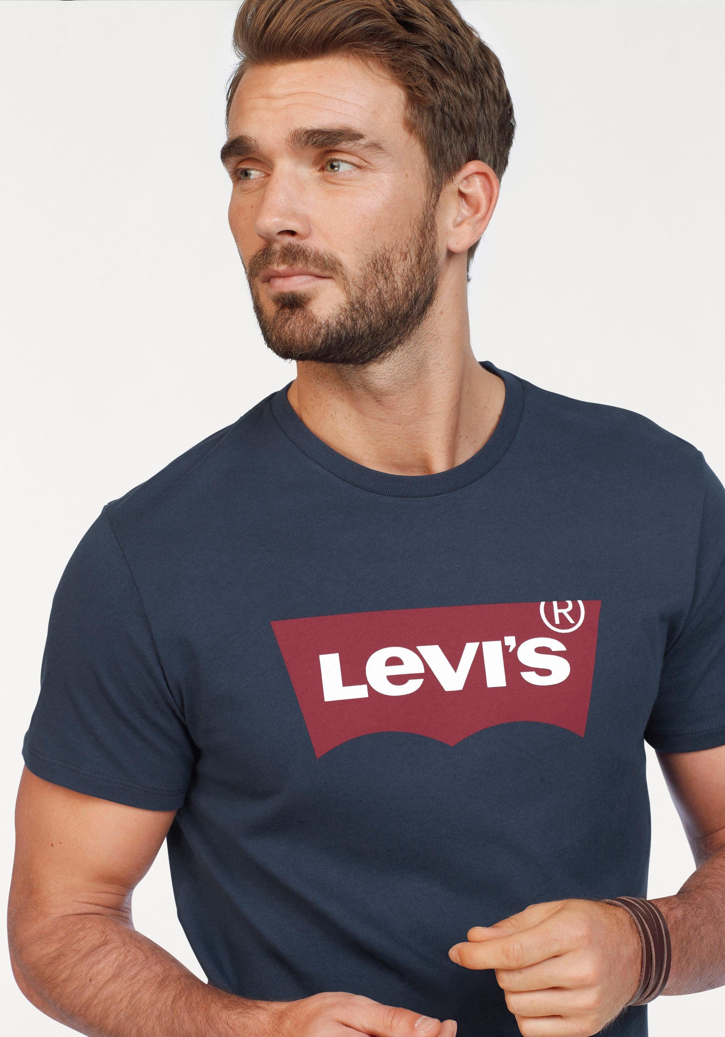 Levi's® T-Shirt Batwing Logo Tee mit Logo-Front-Print