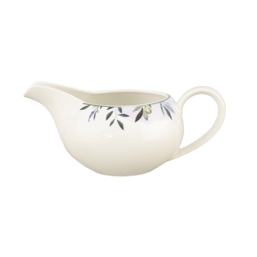 Seltmann Weiden Sauciere Seltmann Weiden Savona Fine Diamond Provence Sauciere 0,60 l, Porzellan, (Packung)