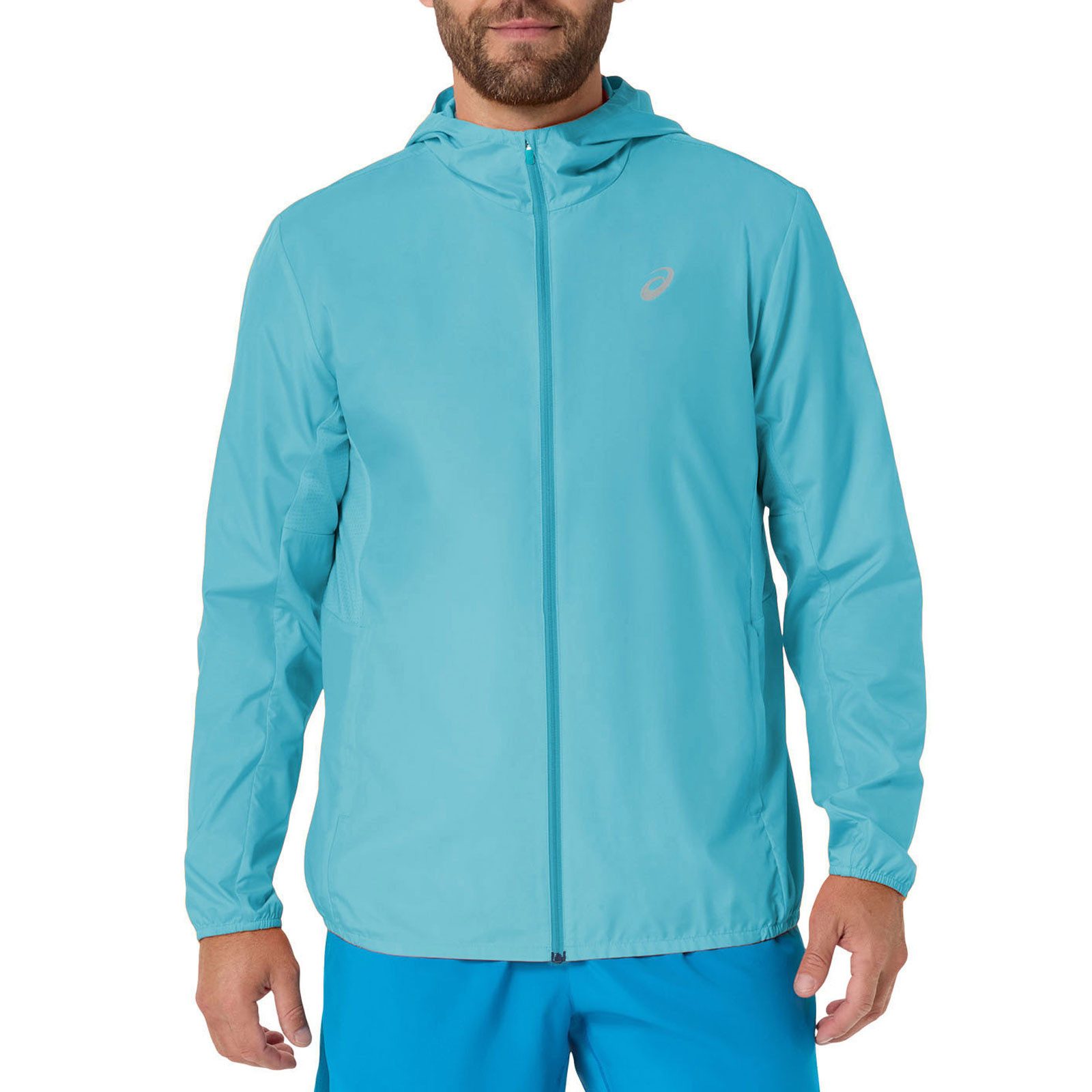 Asics Laufjacke Core Jacket Men 2011D216-400 Winddicht und Ergonomisch.