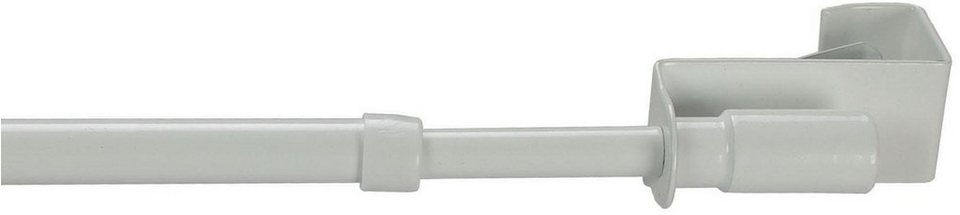 Scheibenstange Easy-Fix, Liedeco, Ø 12 mm, 1-läufig, ausziehbar, ohne Bohren,  geklemmt