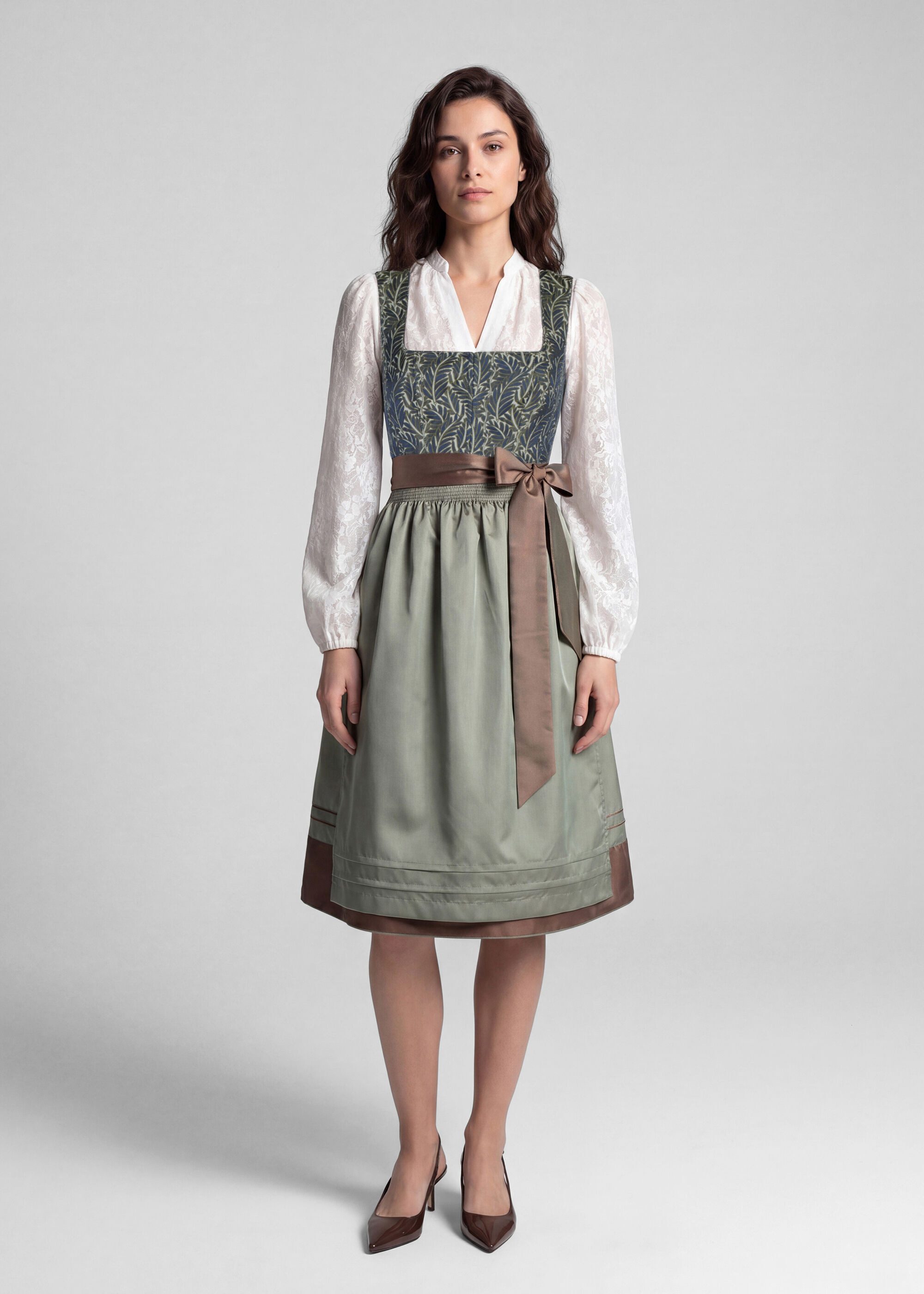 Spieth & Wensky Dirndl Kylie (1-tlg) mit elegantem Dirndl-Sti