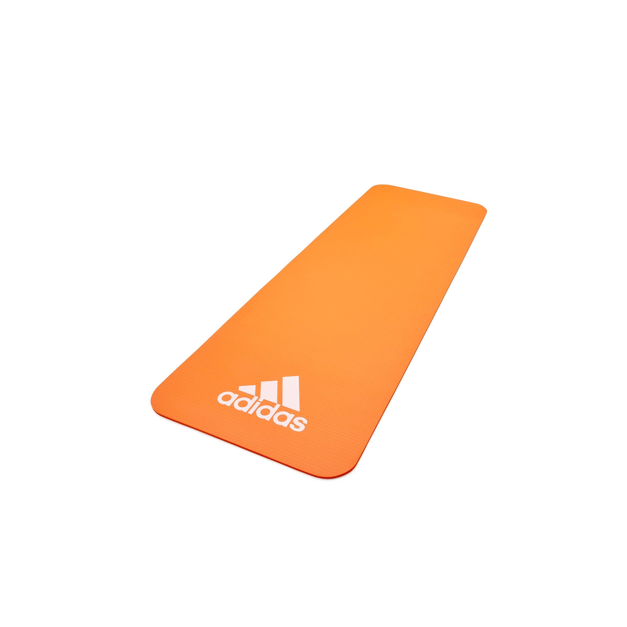 Adidas Rutschfeste orange Fitnessmatte adidas - Performance Fitnessmatte, Oberfläche Training 7mm,