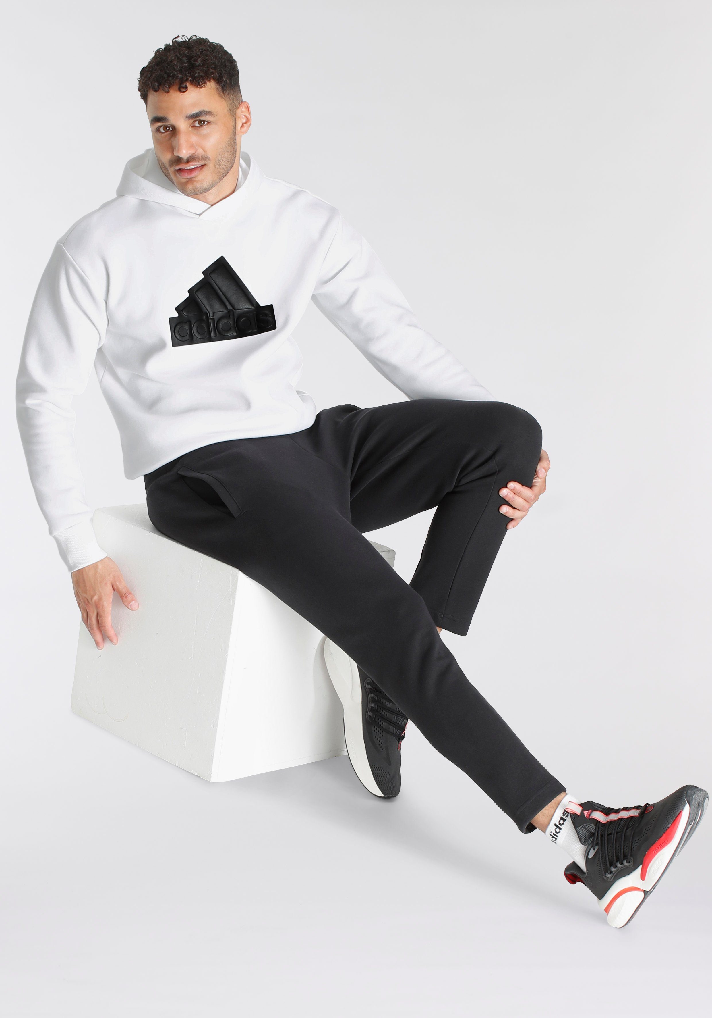 Sportswear White ICONS adidas Kapuzensweatshirt HOODIE SPORT FUTURE BADGE OF
