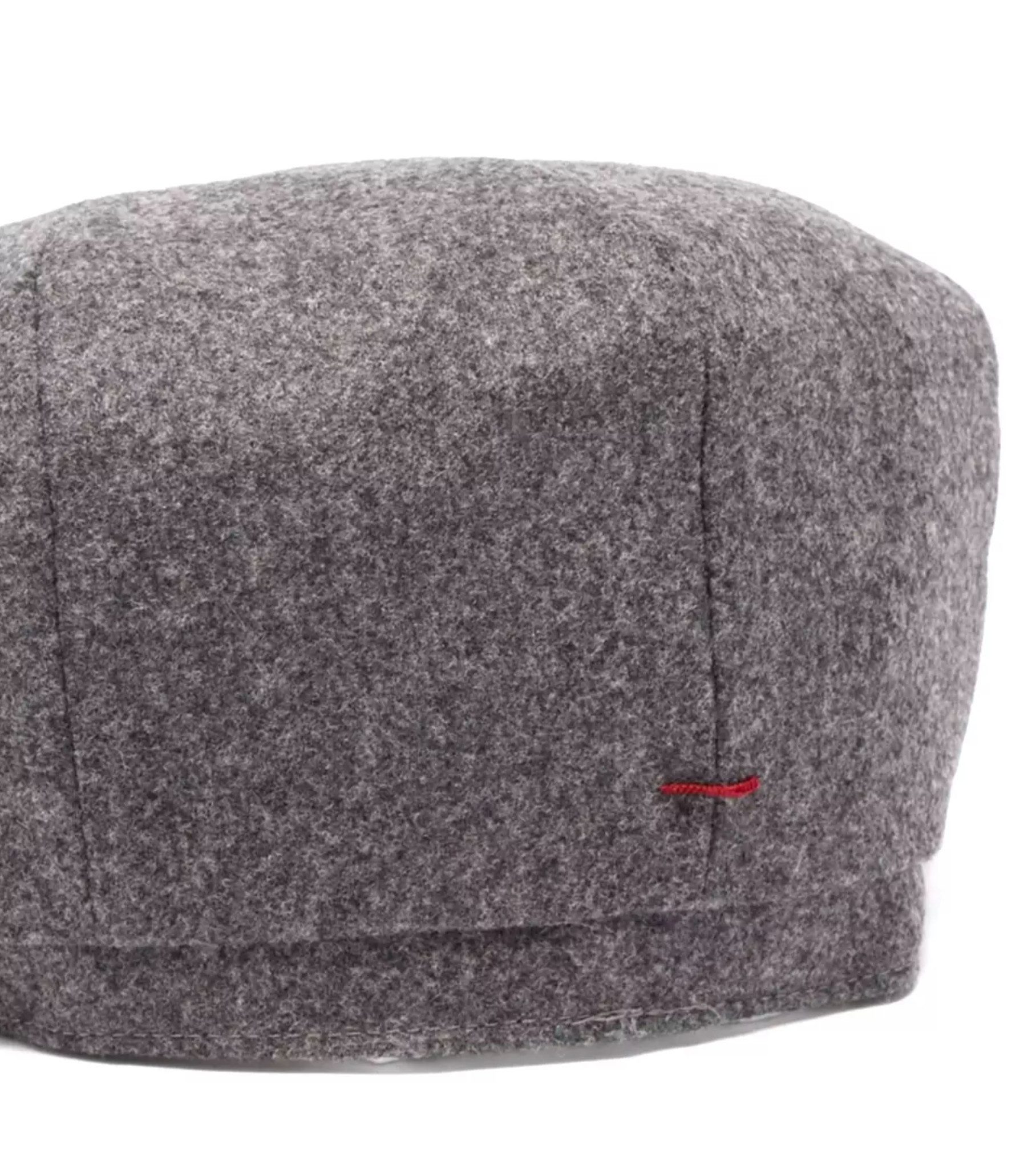 BRUNELLO CUCINELLI Schiebermütze Mütze Flat Cap aus Schurwolle Vereint italienische Handwerkskunst mit britischem Erbe