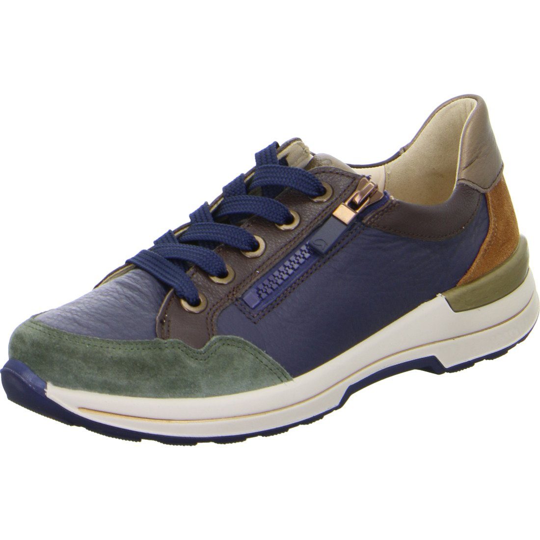 Ara Ara Schuhe, Sneaker Nara - Leder Damen Sneaker blau 049662