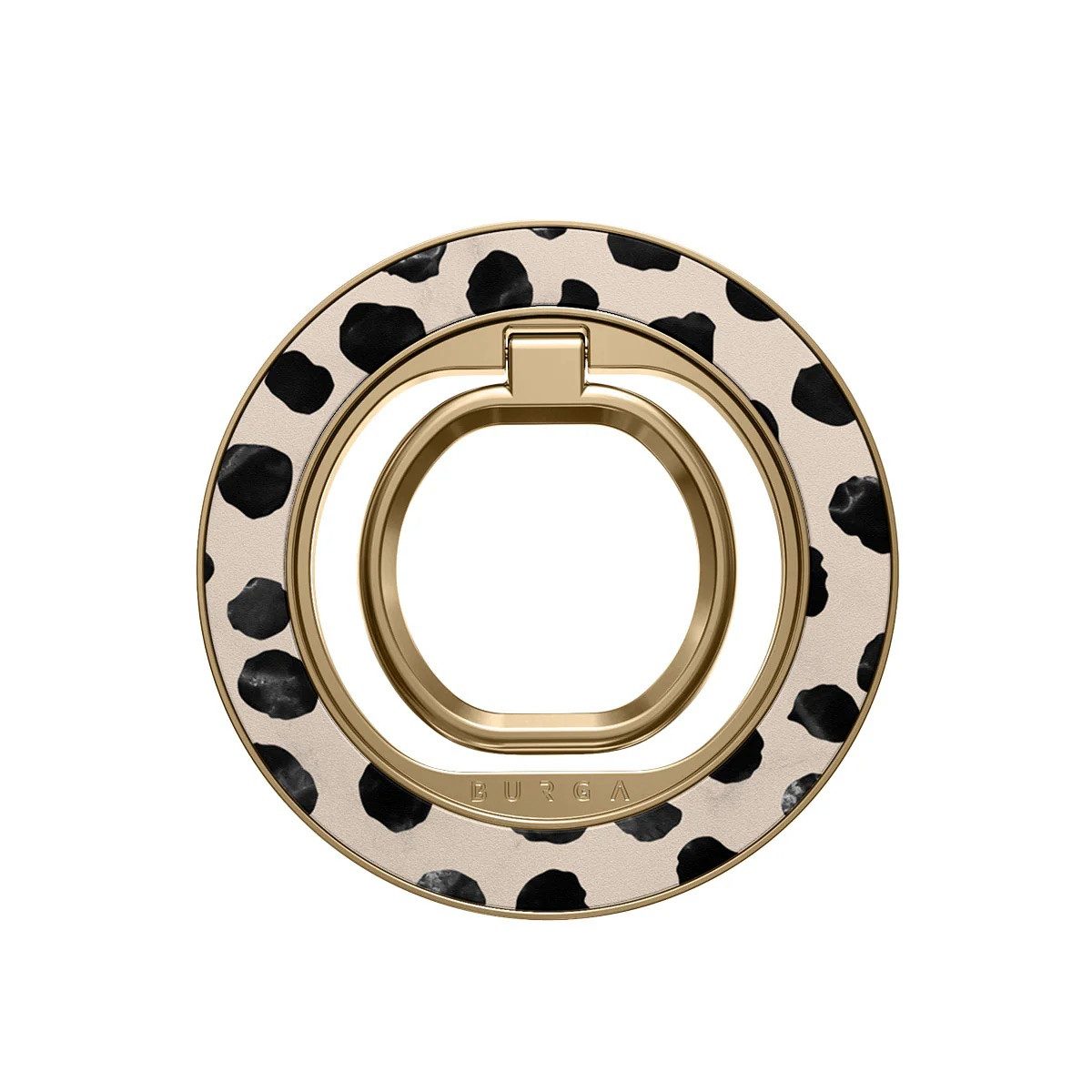 BURGA Popsockets BURGA Almond Latte Magnetic Ring Holder gold
