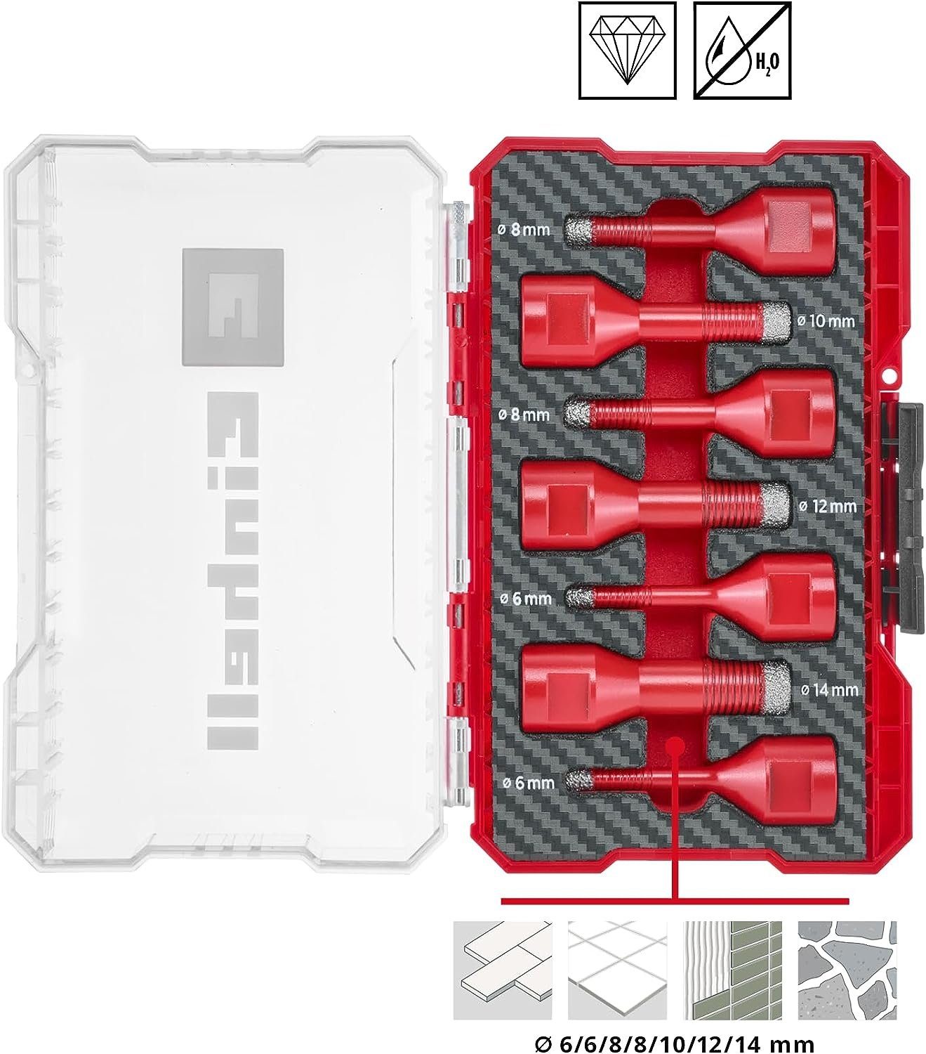 Einhell Bohrer- und Bitset, M-CASE 7-tlg. günstig online kaufen