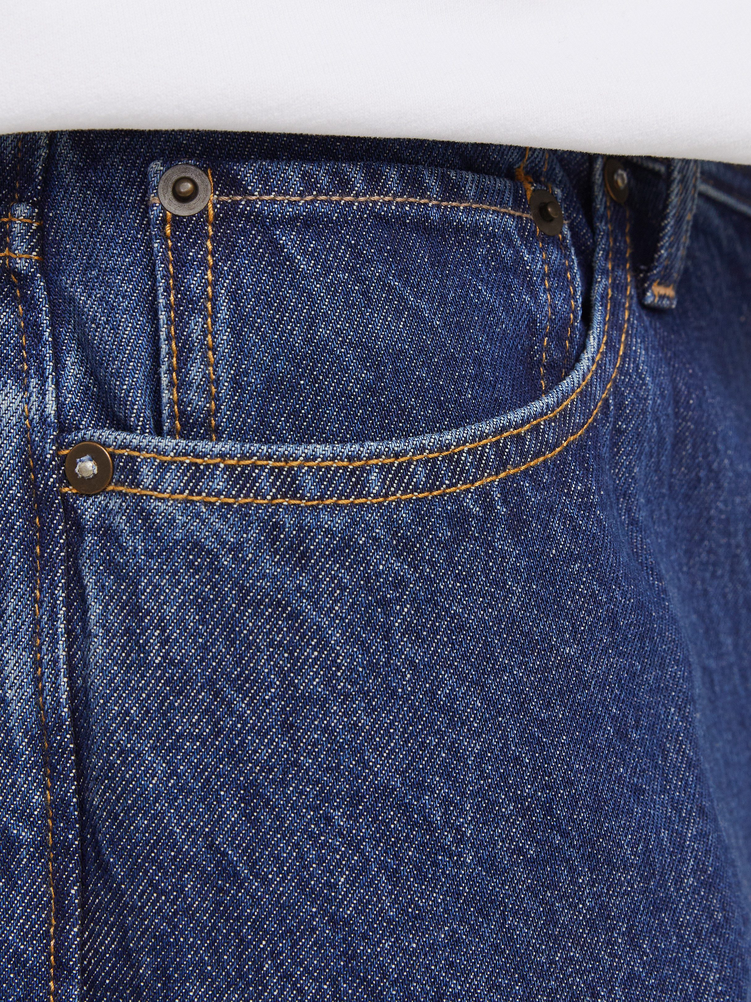 Jack & Jones Relax-fit-Jeans JJIALEX mit cleanem Look und Taschenvielfalt Baumwolle, relax fit