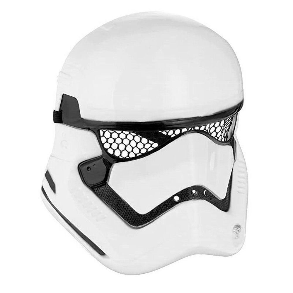 Rubie´s Verkleidungsmaske Star Wars - Stormtrooper Kinder Halbmaske Karneval, Der ikonische Helm der imperialen Truppen als einfache Halbmaske