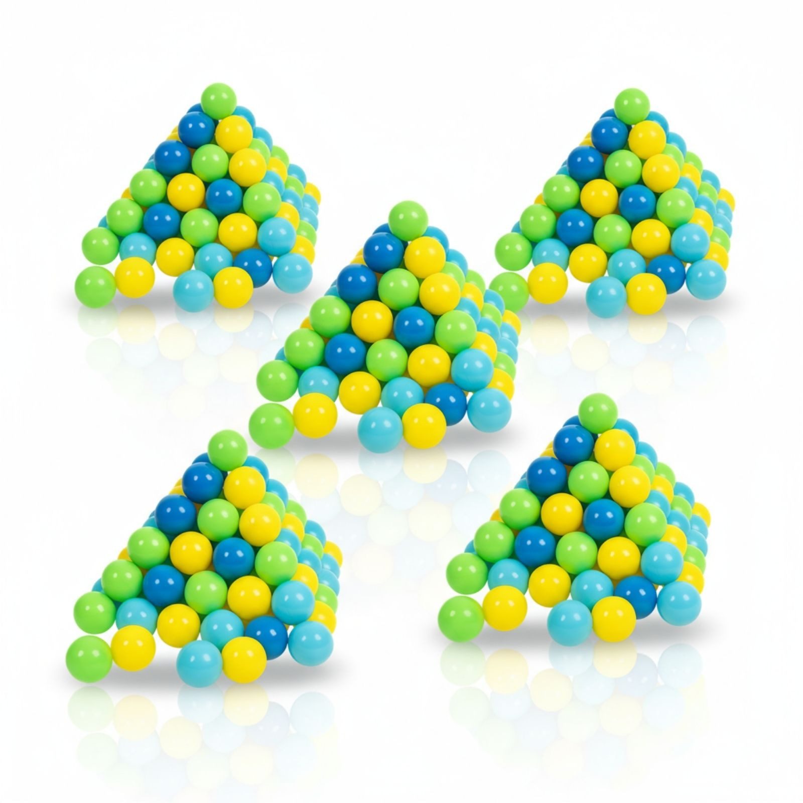 Bällebad-Bälle 500 bunte Bälle Ø 6 cm mit Tragetasche für Bällebad, Spielzelt & Pool