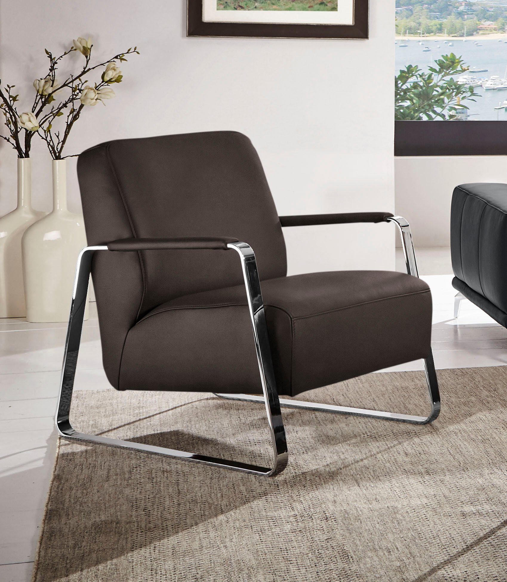 W.SCHILLIG Cocktailsessel quadroo Designsessel, Loungesessel, mit günstig online kaufen