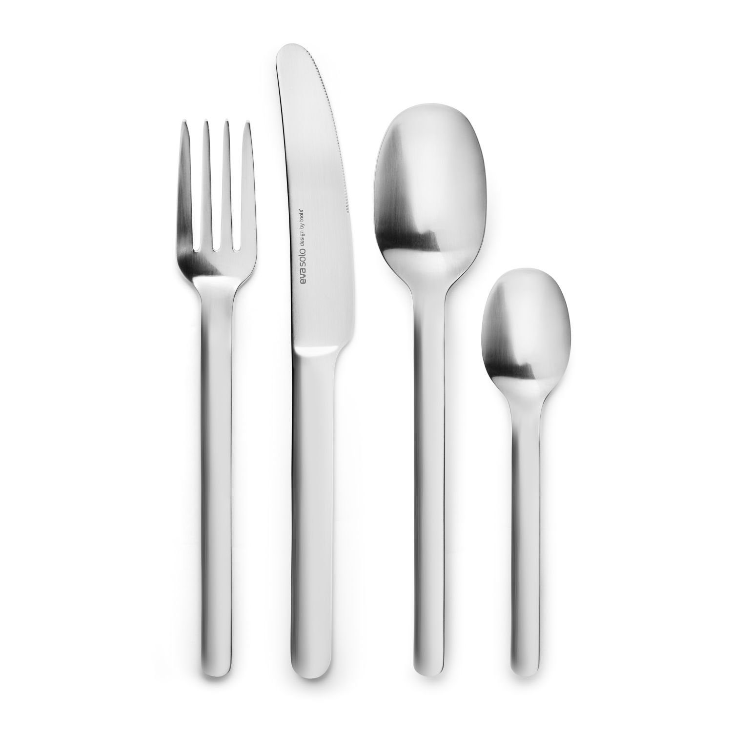 Eva Solo Besteck-Set Nordic Kitchen 16-teilig (16-tlg), Edelstahl