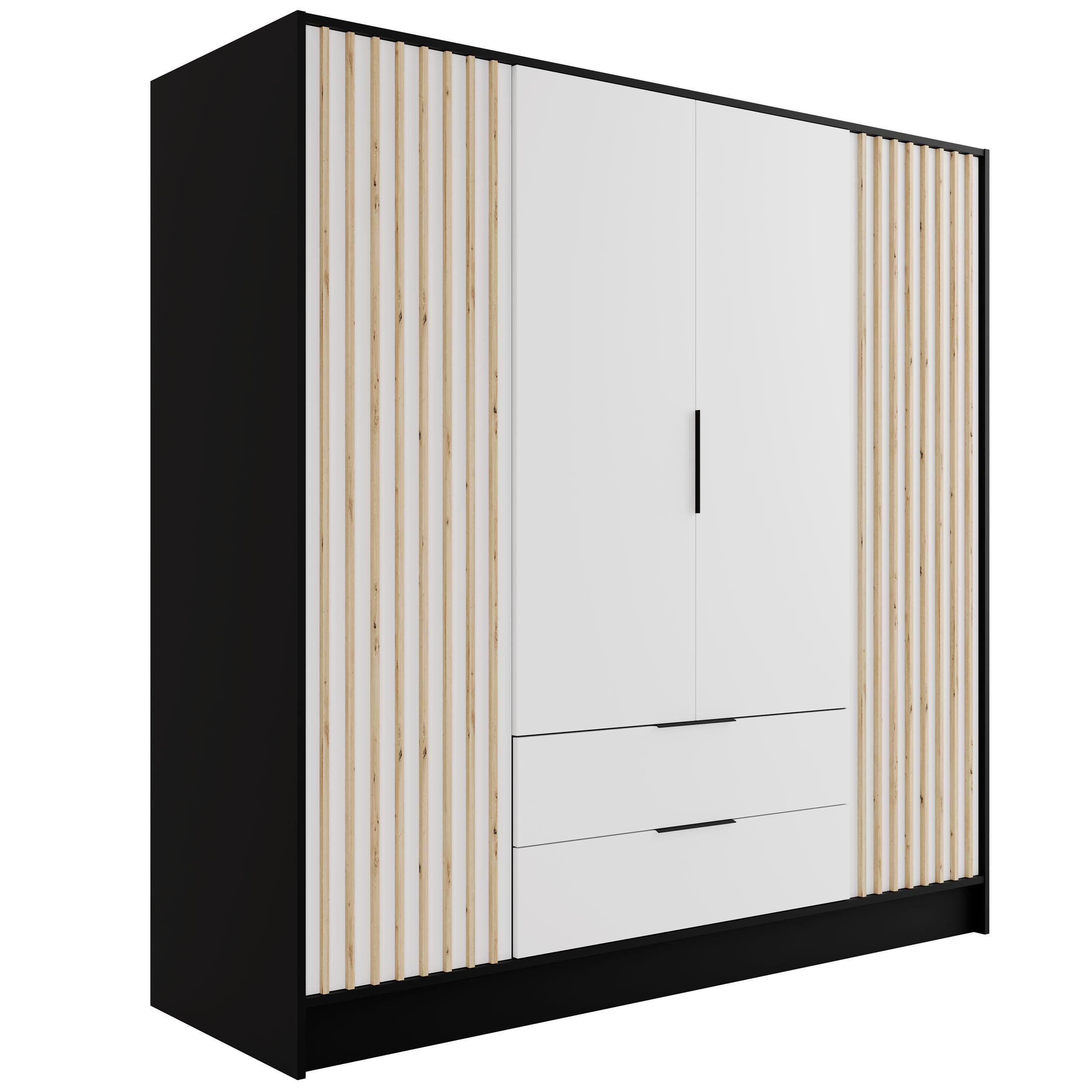 ALTDECOR Drehtürenschrank NELIA (Kleiderschrank Garderobenschrank mit günstig online kaufen