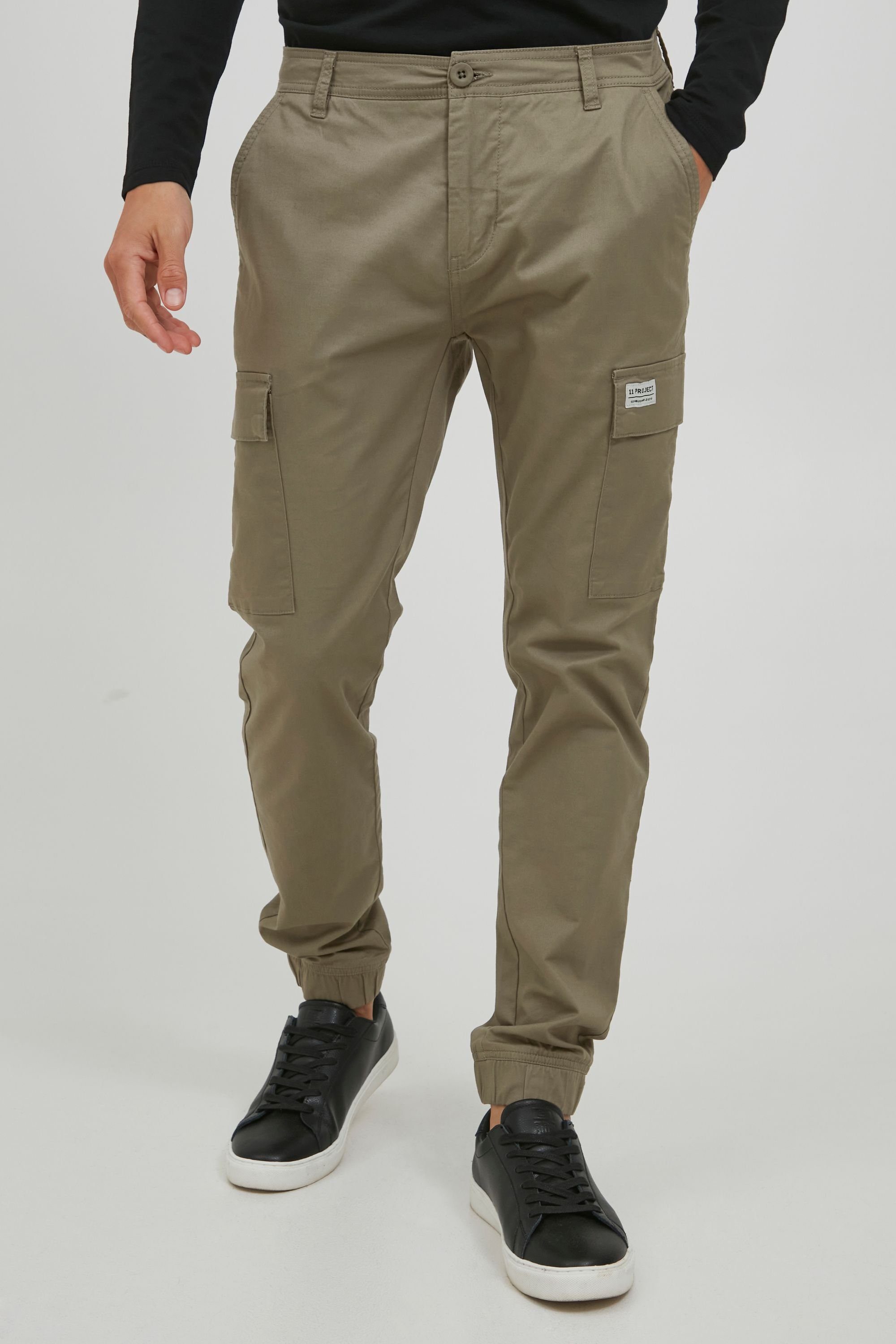 11 Project Cargohose 11 Project PRLouka Dusty Olive | Cargohosen