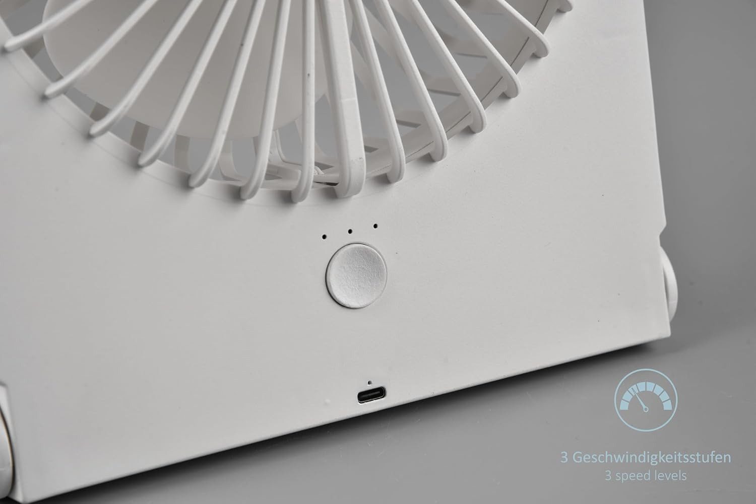 lightling Tischventilator Brazzo, 3 Stufen, Ein- günstig online kaufen