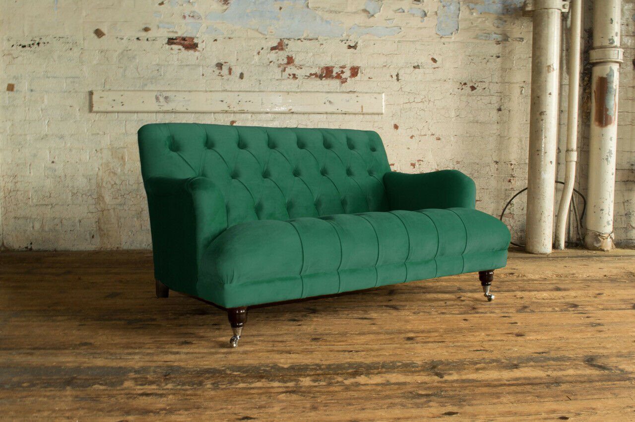 JVmoebel Chesterfield-Sofa, Chesterfield Zweisitzer Polstermöbel luxus Design