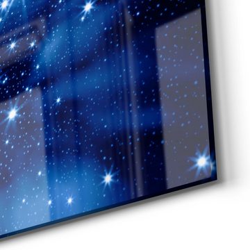 DEQORI Magnettafel 'Ausschnitt Sternenhimmel', Whiteboard Pinnwand beschreibbar
