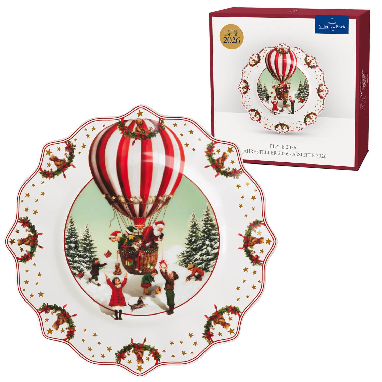Villeroy & Boch Speiseteller Villeroy & Boch Jahresteller 2026 Annual Christmas Edition