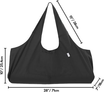 AquaBreeze Yogatasche Große Yogamatten-Tasche, große Tragetasche (1-tlg), für Yogamatten, Tragetasche mit Seitentasche