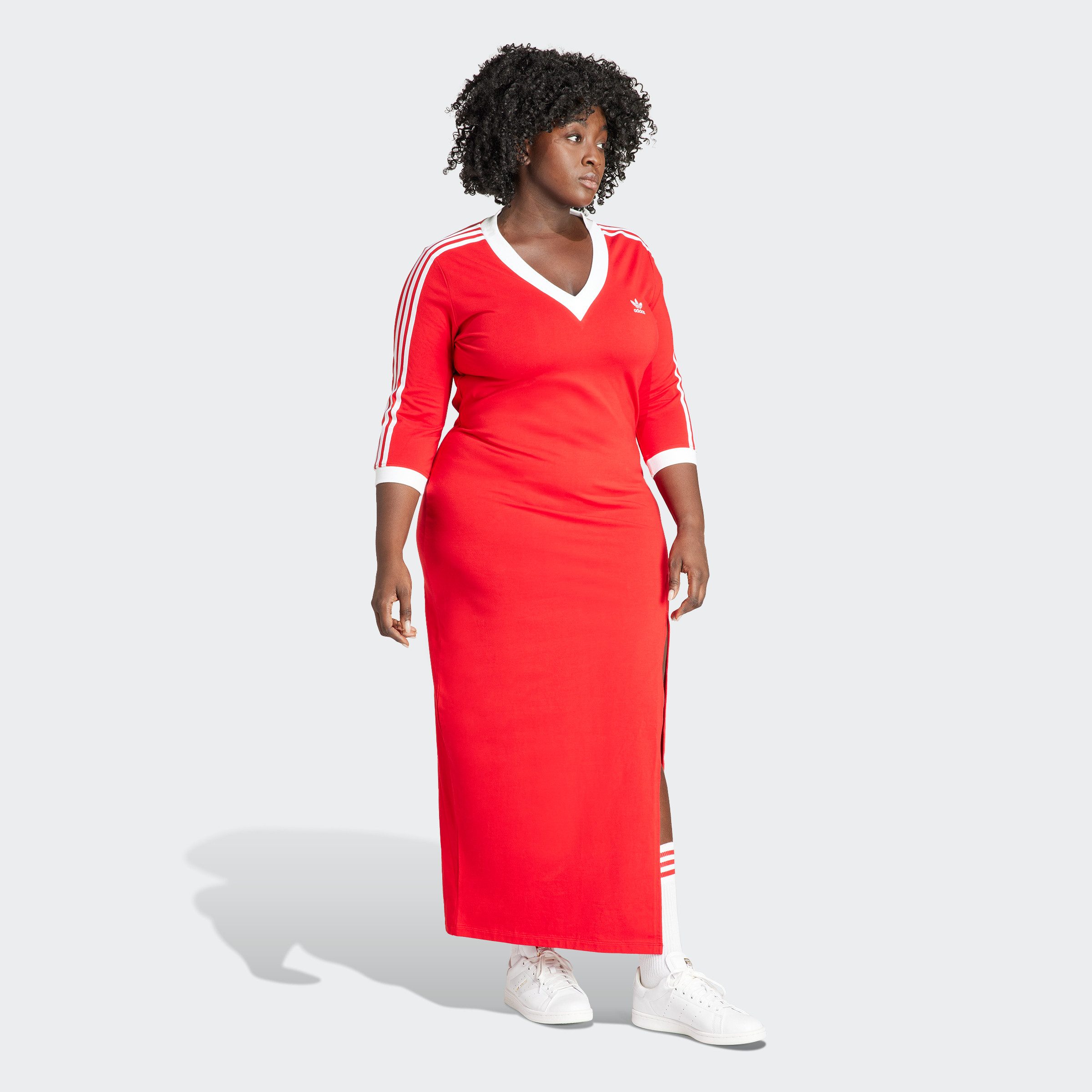 adidas Originals Maxikleid MAXI DRESS V (1-tlg)