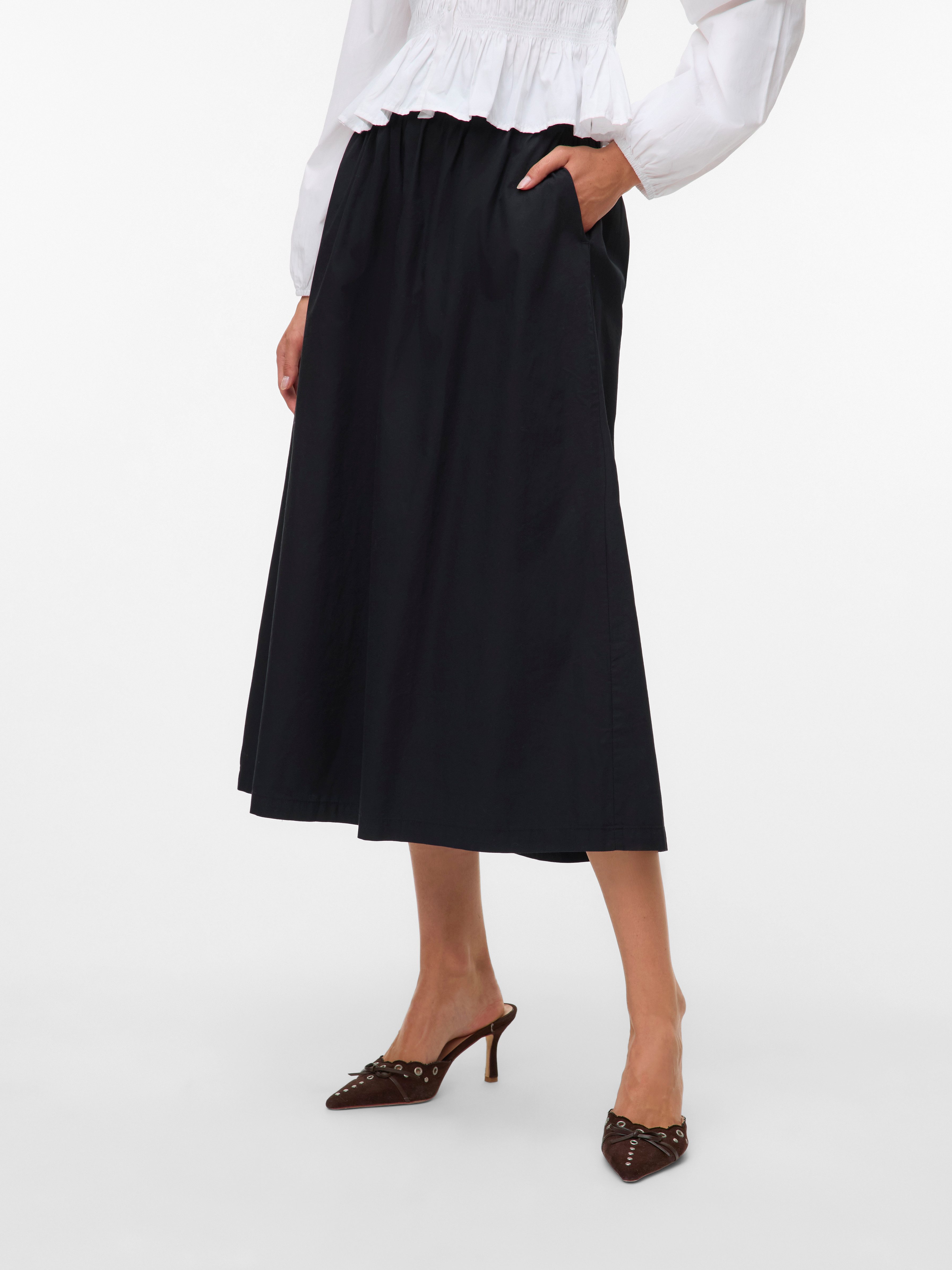 Vero Moda Sommerrock VMCHARLOTTE HW ANKLE günstig online kaufen