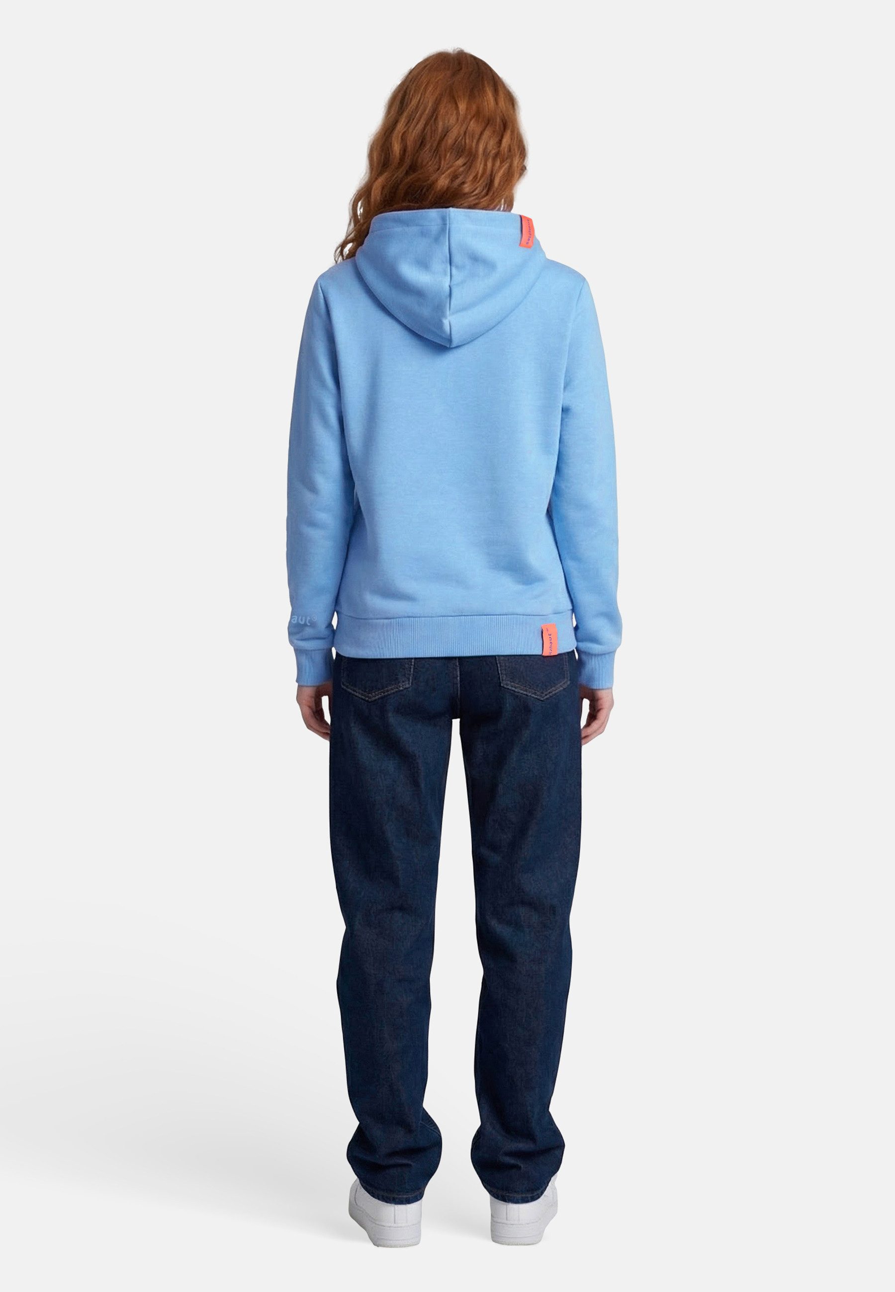 salzhaut Hoodie SUTSCHE Damen Regular Fit salzhaut Kapuzenpullover – bequemer Fit und nordisch klares Design – Bild 5 von 5