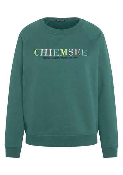Chiemsee Sweatshirt »mit buntem Logo-Schriftzug« (1-tlg)
