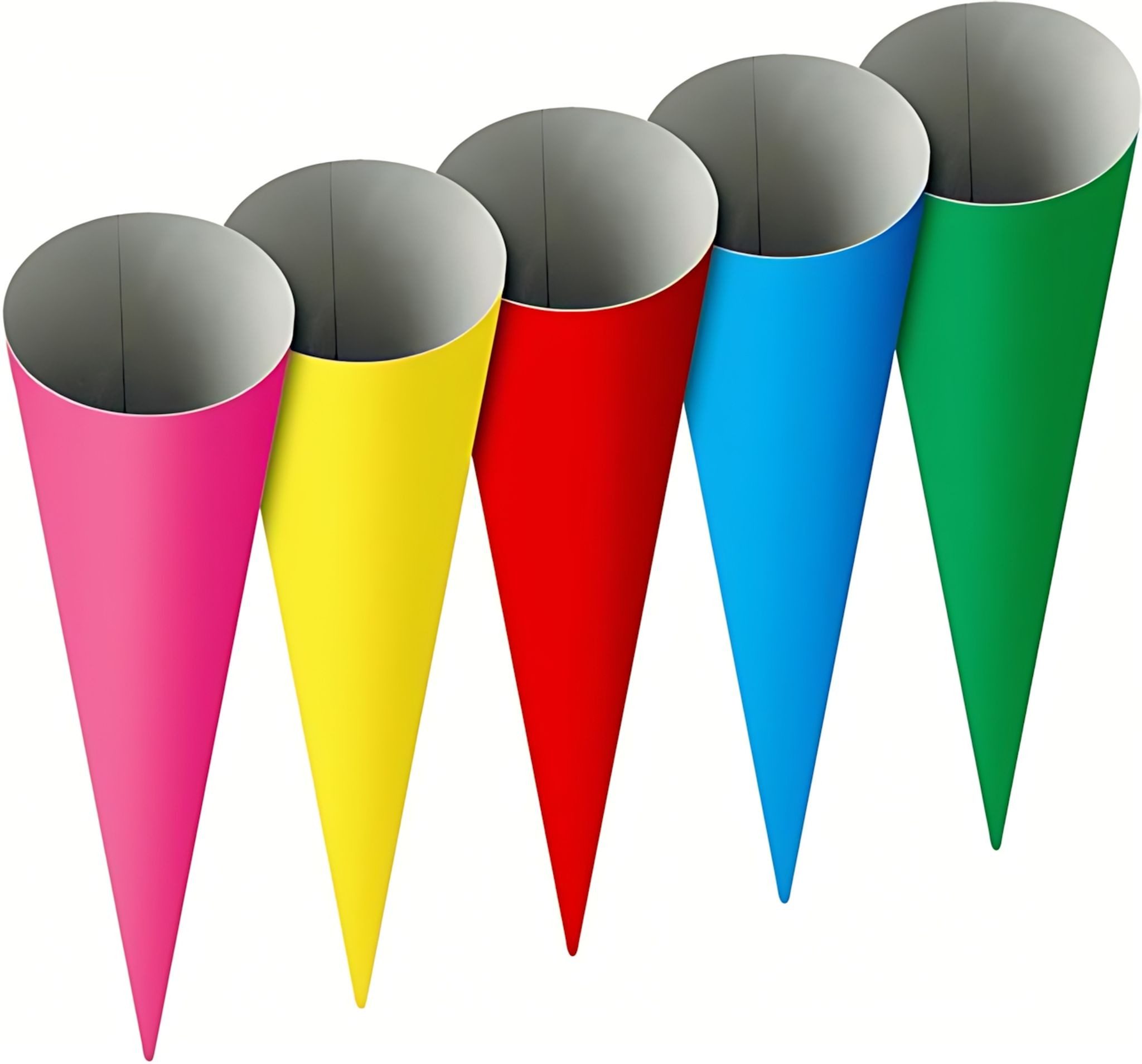 Heyda Schultüte HEYDA 204870071 Schultüten-Rohling 70 cm Ø 19 cm